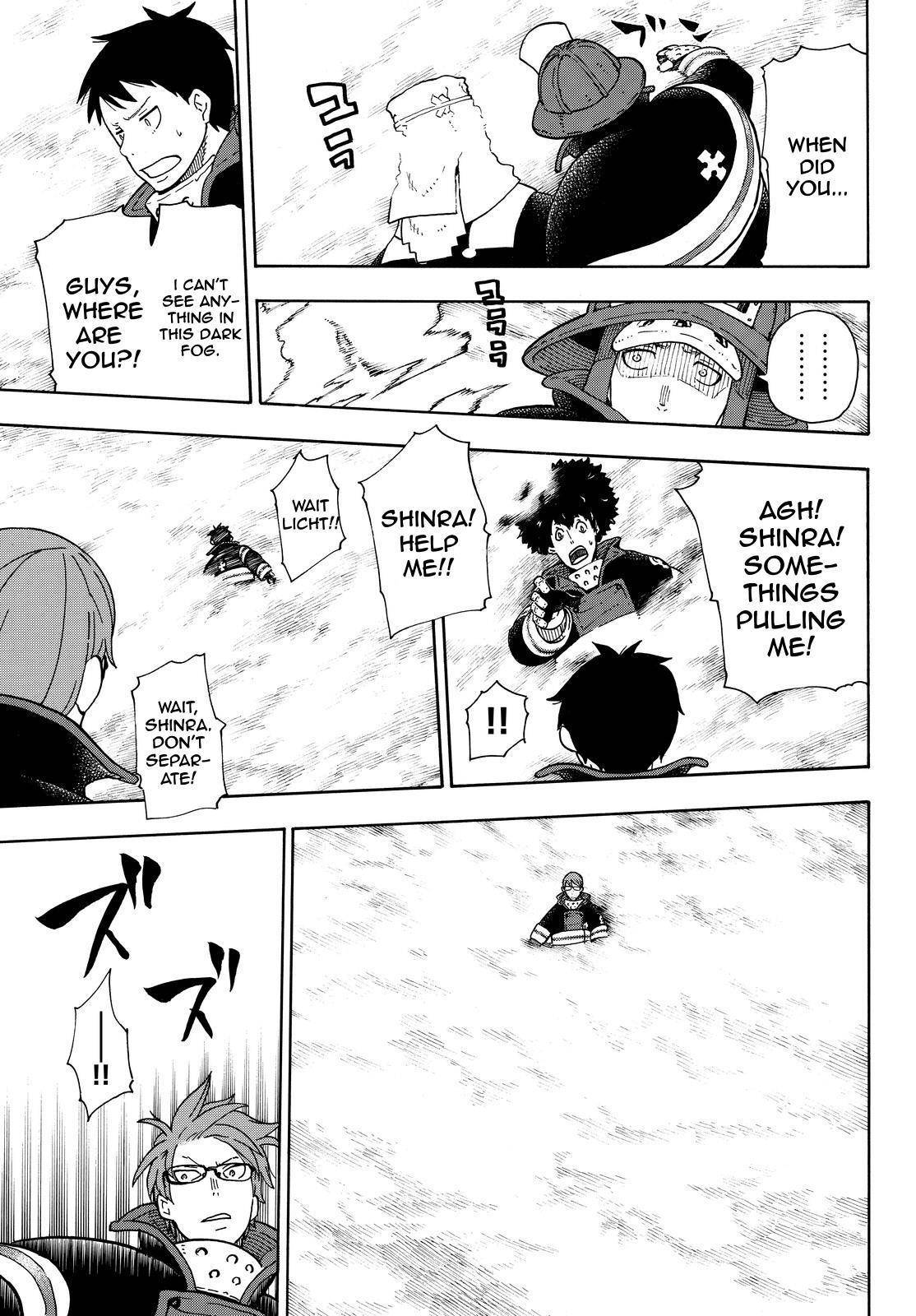 Enen no Shouboutai Chapter 68 page 5 - Chapter 68: Lost in the Dark