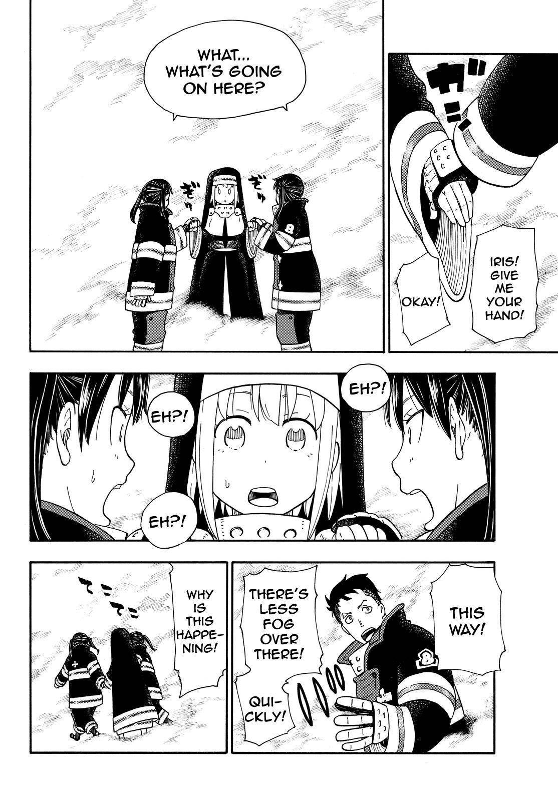 Enen no Shouboutai Chapter 68 page 6 - Chapter 68: Lost in the Dark