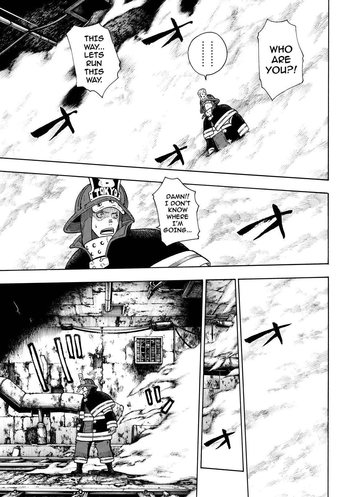 Enen no Shouboutai Chapter 68 page 7 - Chapter 68: Lost in the Dark