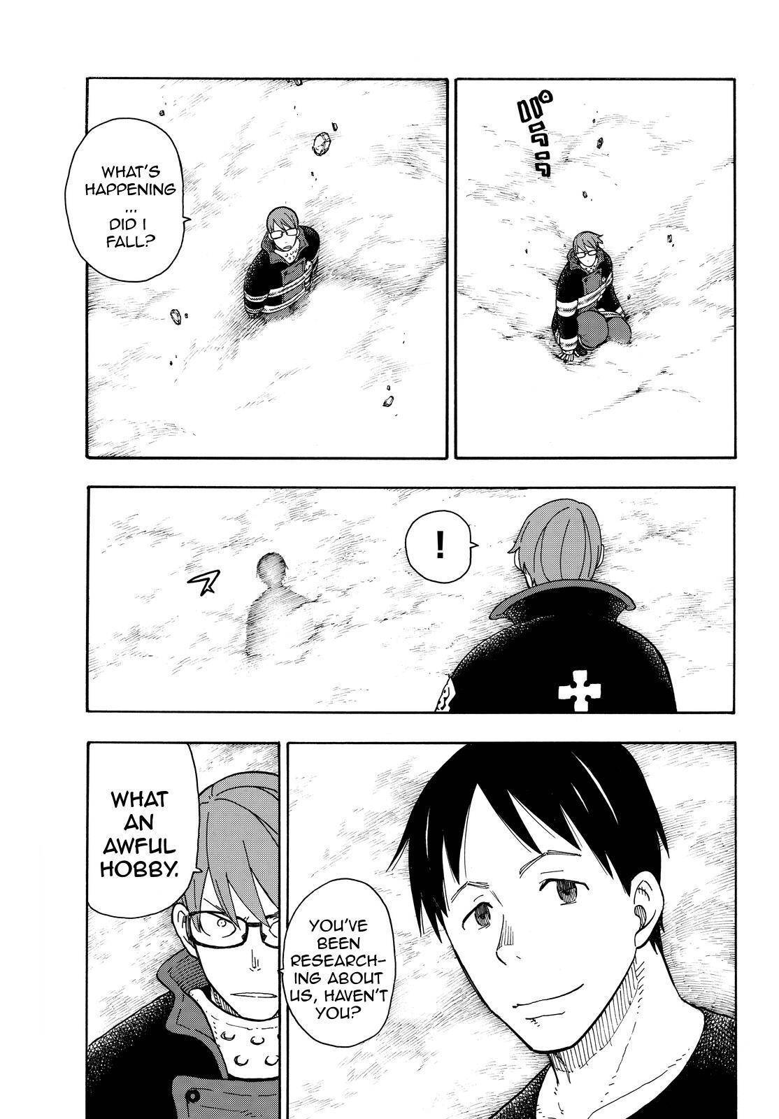 Enen no Shouboutai Chapter 68 page 9 - Chapter 68: Lost in the Dark