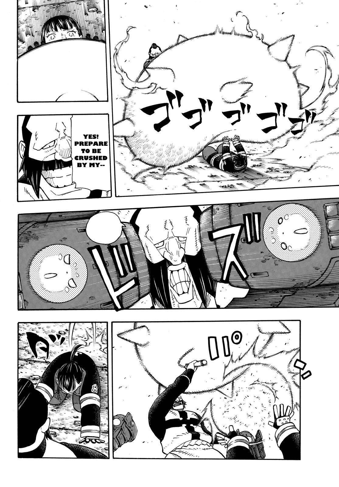 Enen no Shouboutai Chapter 69 page 14 - Chapter 69: Maki vs Flail