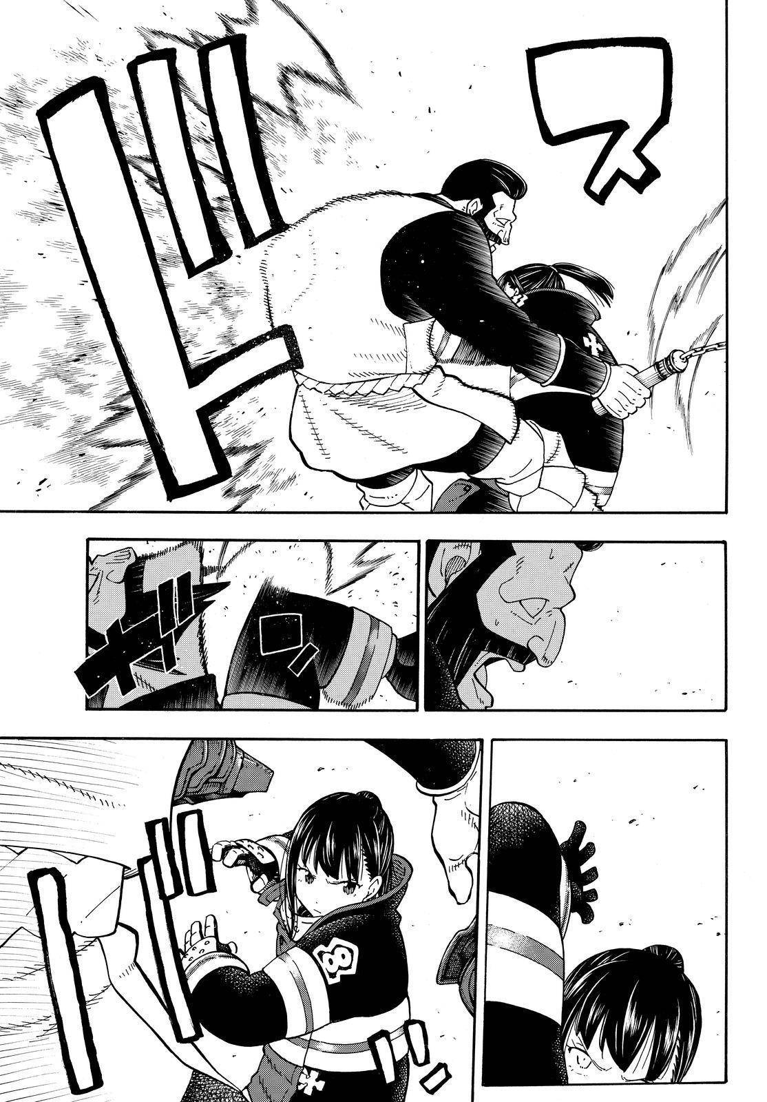 Enen no Shouboutai Chapter 69 page 15 - Chapter 69: Maki vs Flail