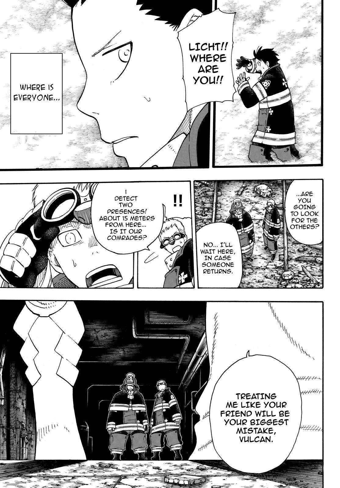 Enen no Shouboutai Chapter 69 page 19 - Chapter 69: Maki vs Flail