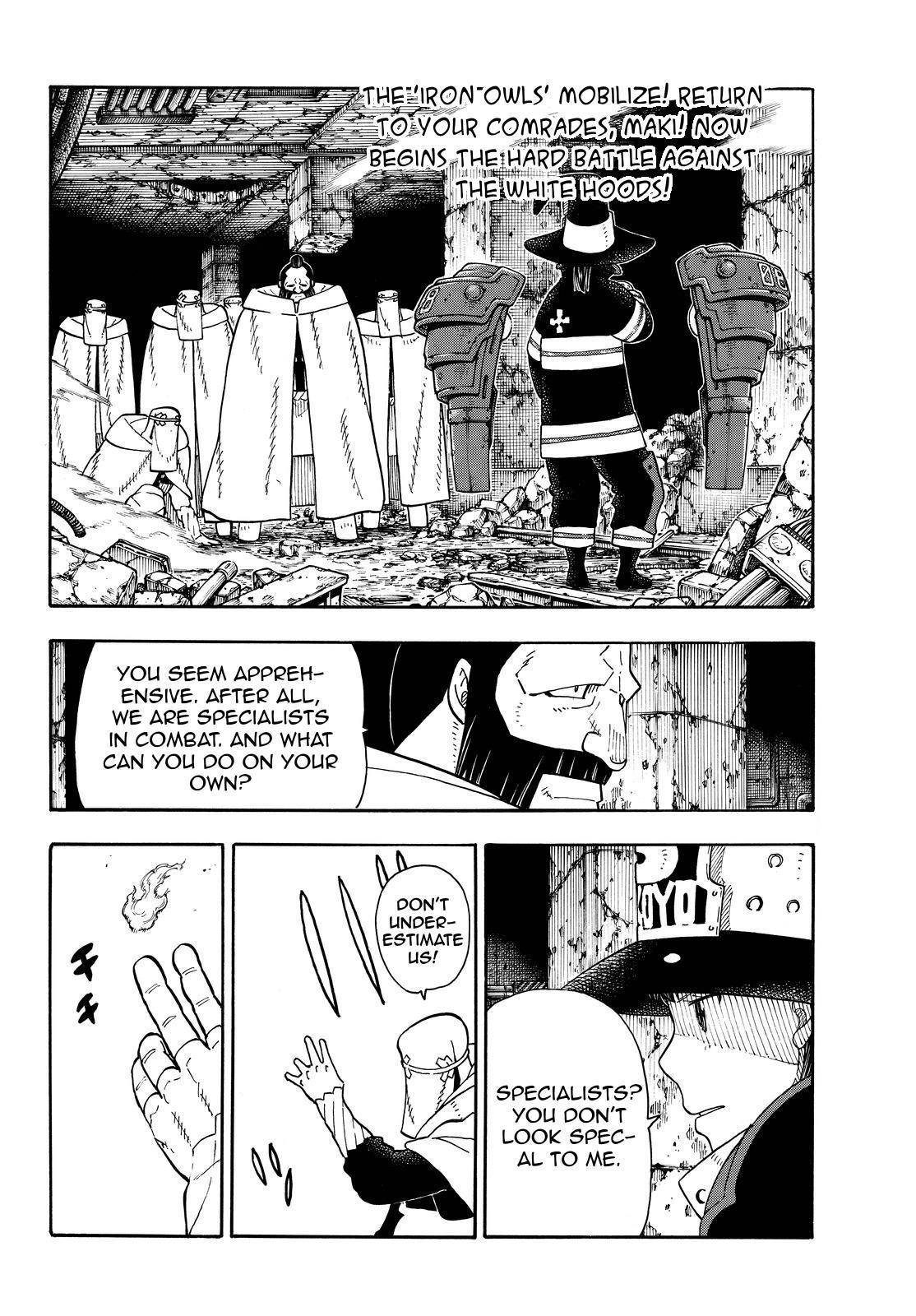 Enen no Shouboutai Chapter 69 page 2 - Chapter 69: Maki vs Flail