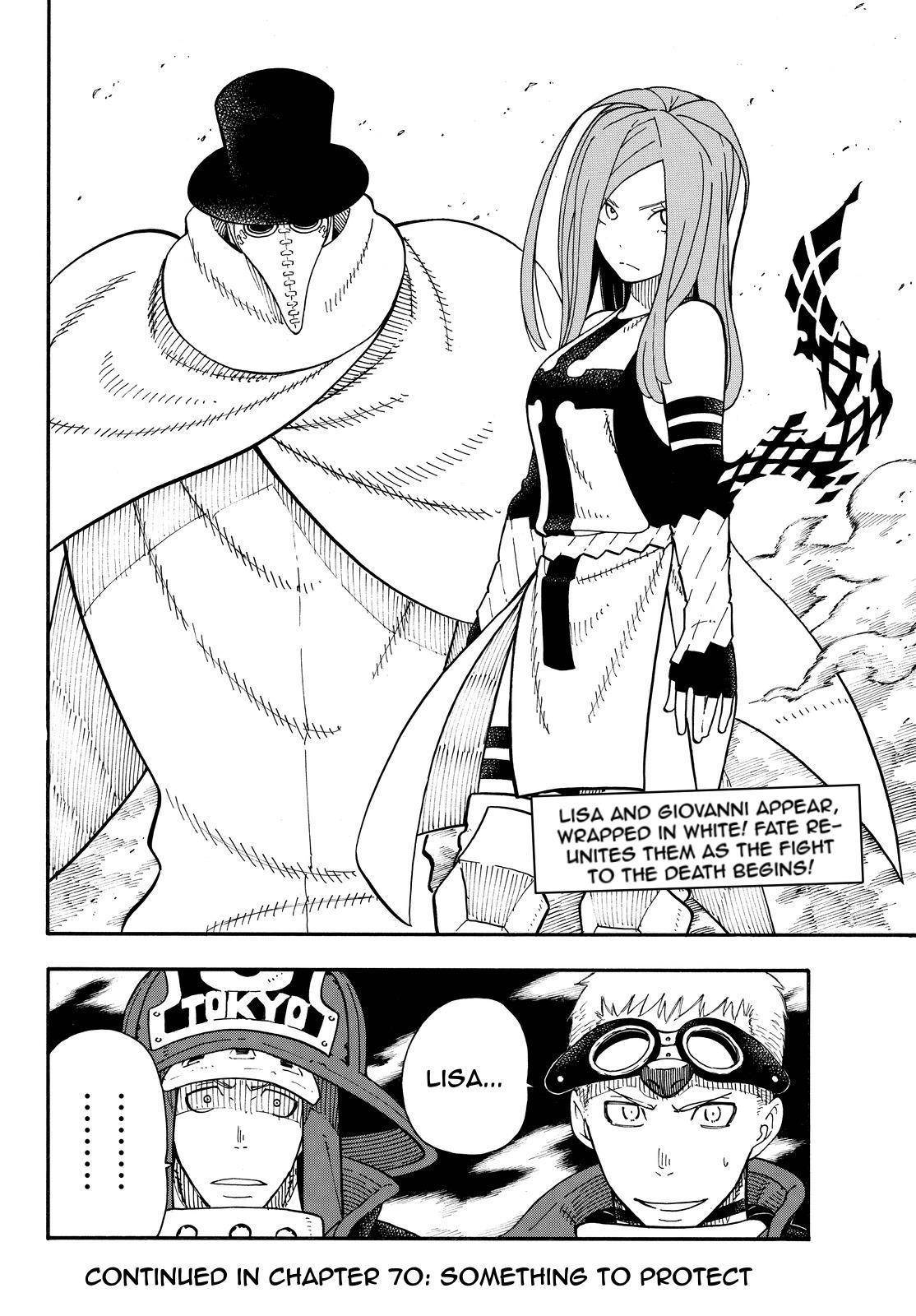 Enen no Shouboutai Chapter 69 page 20 - Chapter 69: Maki vs Flail
