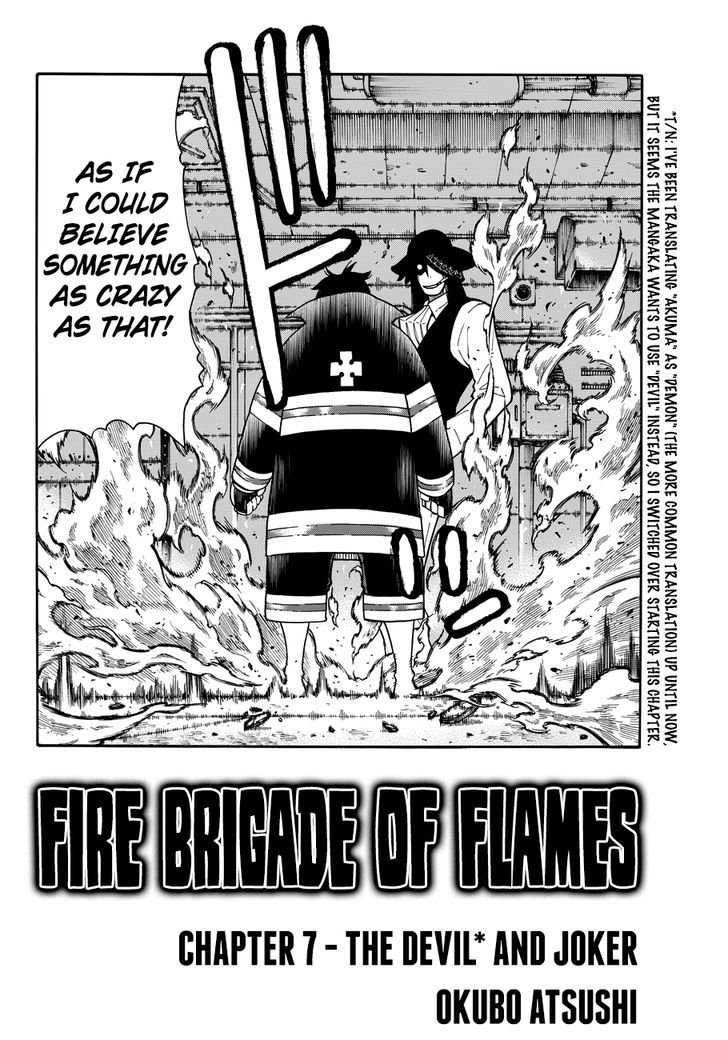 Enen no Shouboutai Chapter 7 page 3 - Chapter 7