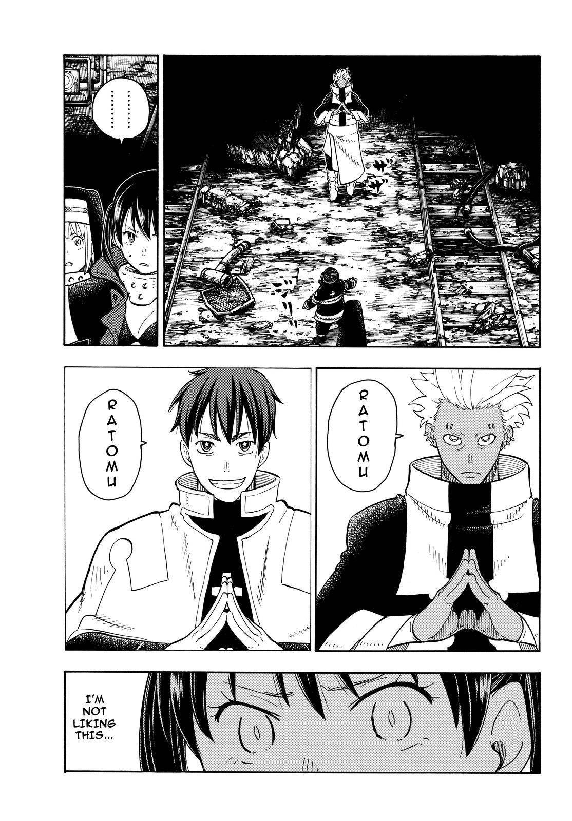 Enen no Shouboutai Chapter 70 page 12 - Chapter 70: Something to Protect