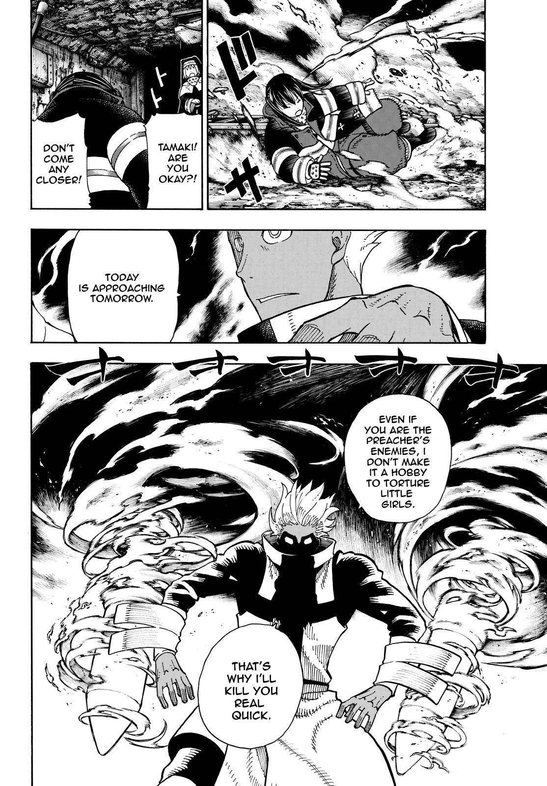 Enen no Shouboutai Chapter 70 page 15 - Chapter 70: Something to Protect
