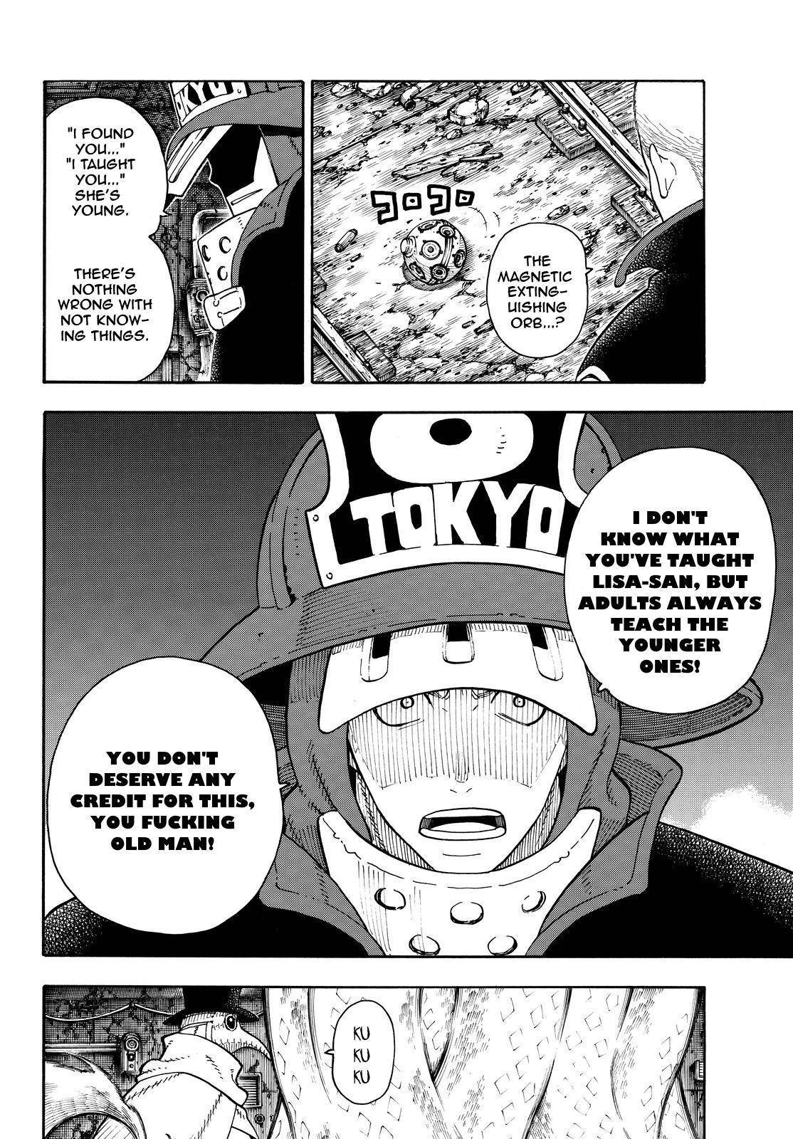 Enen no Shouboutai Chapter 70 page 8 - Chapter 70: Something to Protect