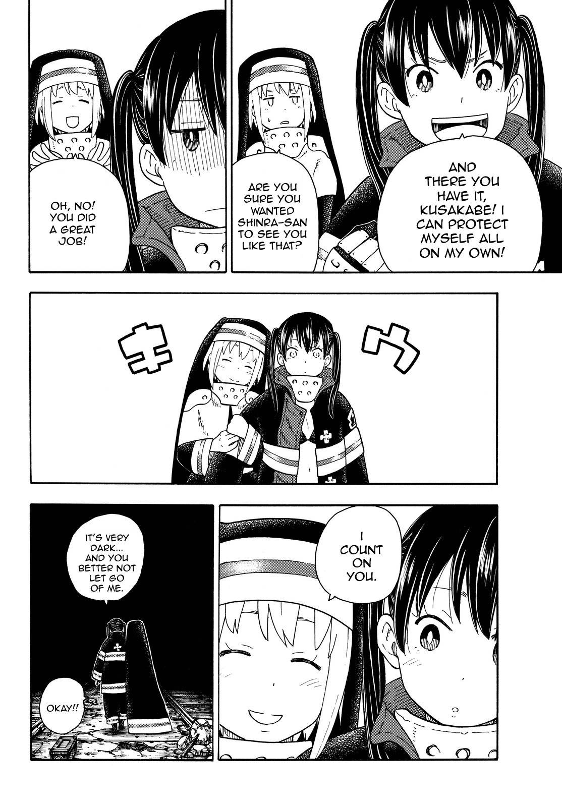 Enen no Shouboutai Chapter 71 page 12 - Chapter 71: Tamaki vs Assault