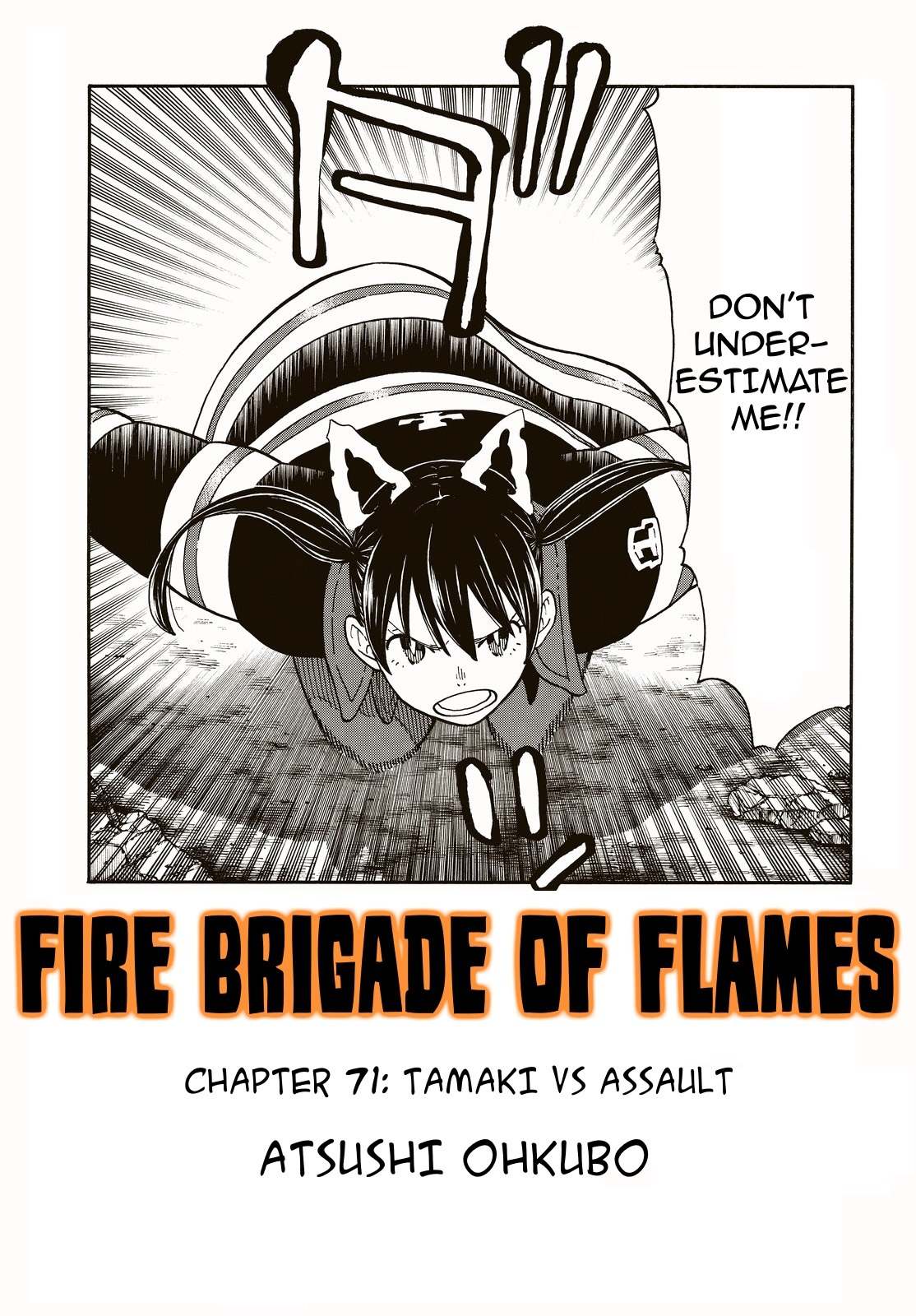 Enen no Shouboutai Chapter 71 page 2 - Chapter 71: Tamaki vs Assault
