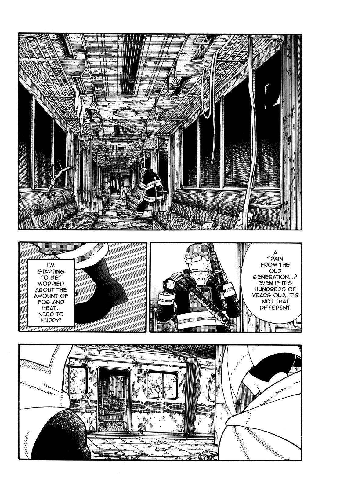 Enen no Shouboutai Chapter 72 page 10 - Chapter 72: Where the Bullet Goes