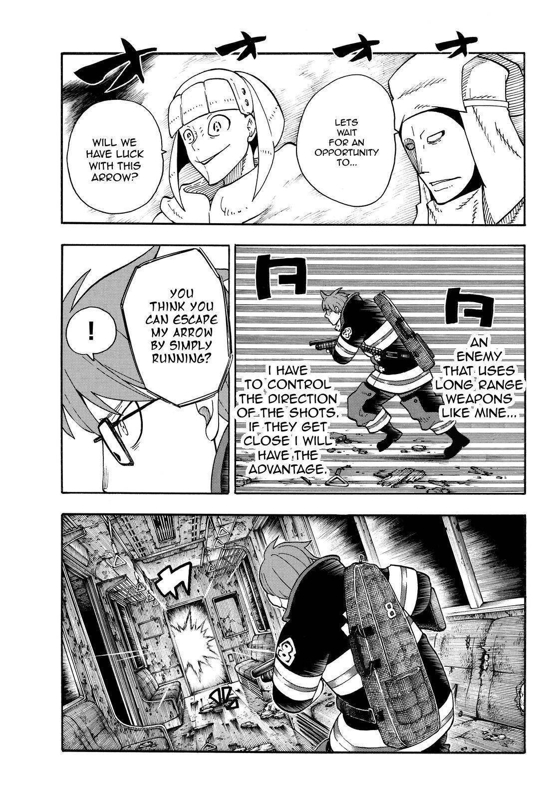 Enen no Shouboutai Chapter 72 page 11 - Chapter 72: Where the Bullet Goes