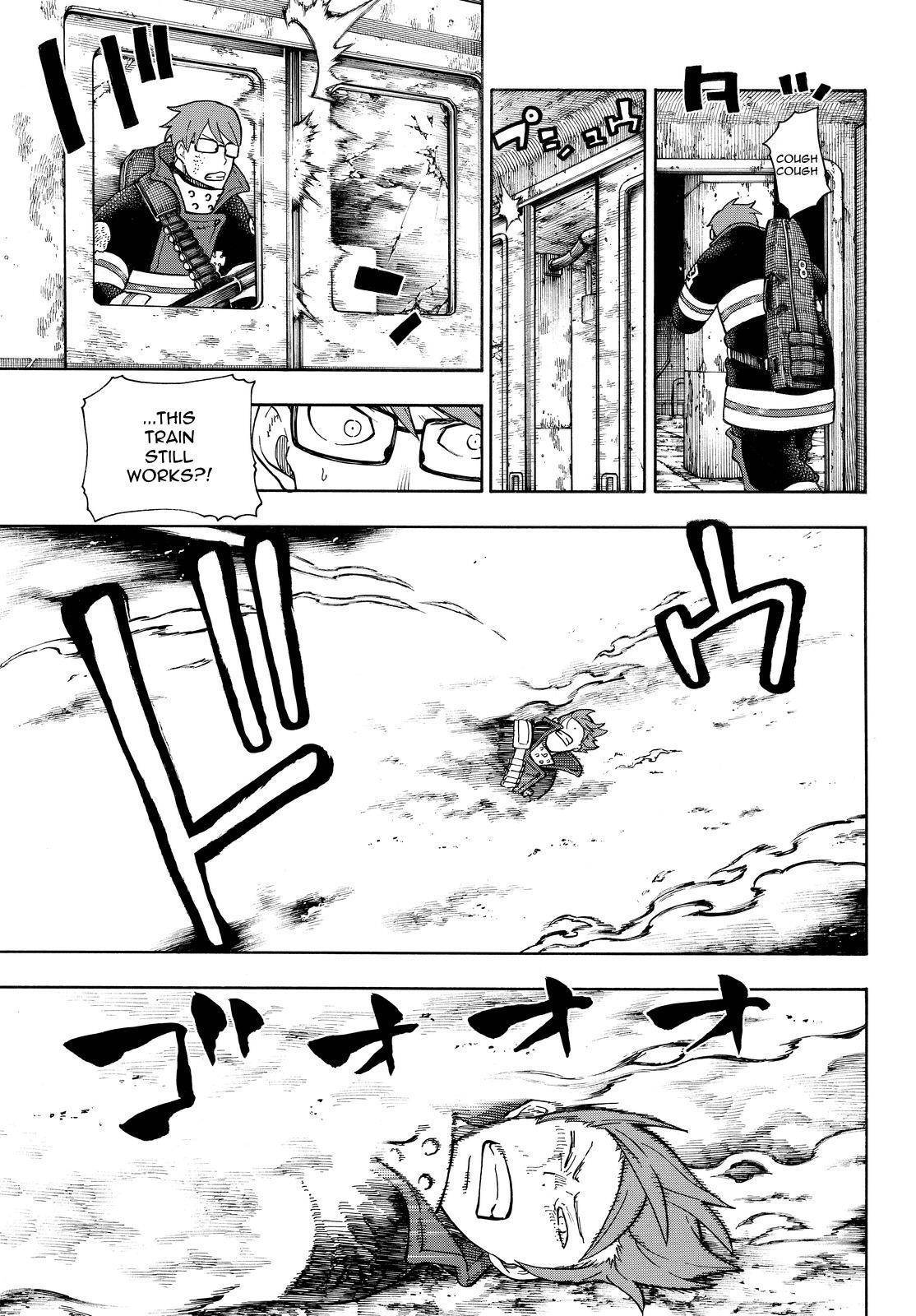 Enen no Shouboutai Chapter 72 page 13 - Chapter 72: Where the Bullet Goes
