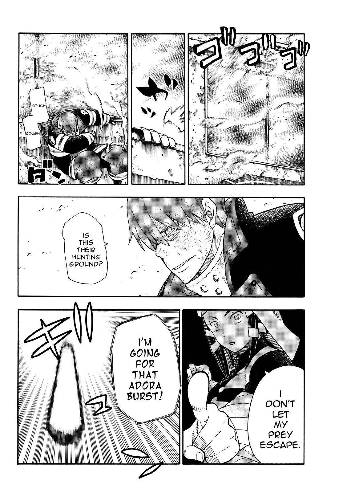 Enen no Shouboutai Chapter 72 page 14 - Chapter 72: Where the Bullet Goes