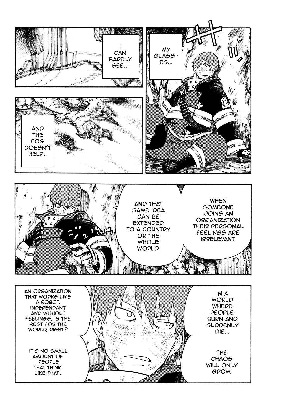 Enen no Shouboutai Chapter 72 page 16 - Chapter 72: Where the Bullet Goes