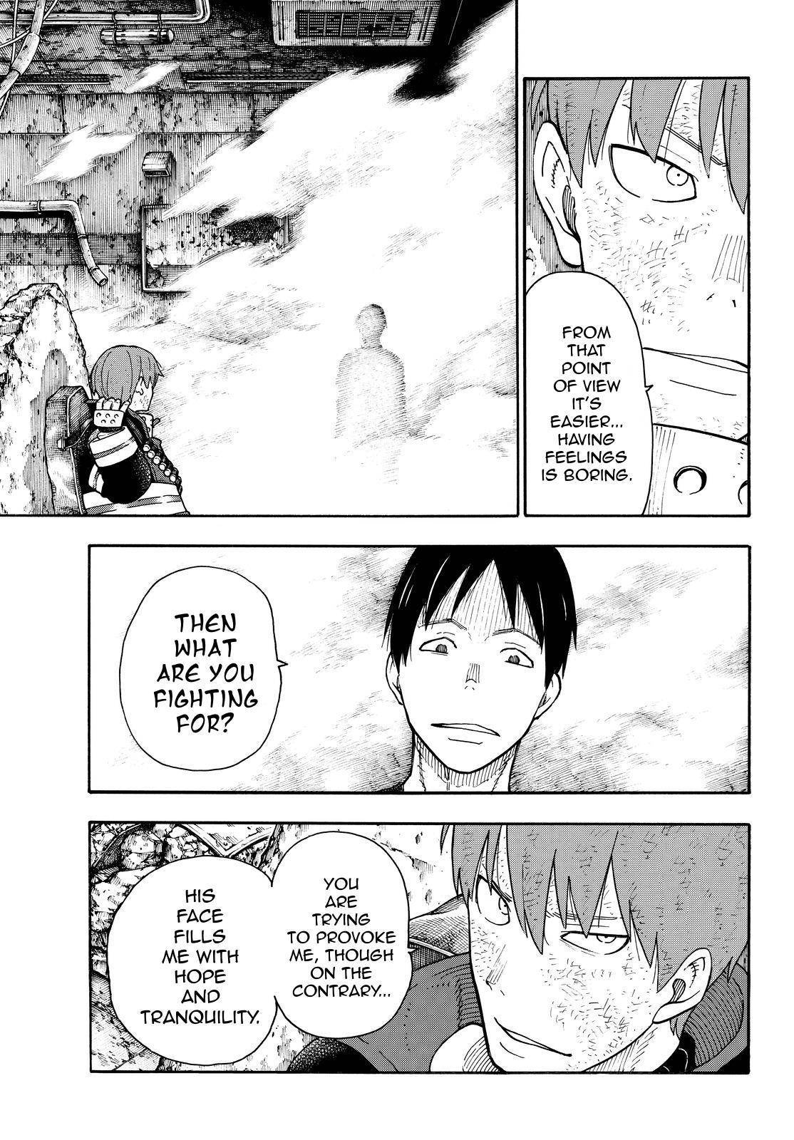 Enen no Shouboutai Chapter 72 page 17 - Chapter 72: Where the Bullet Goes