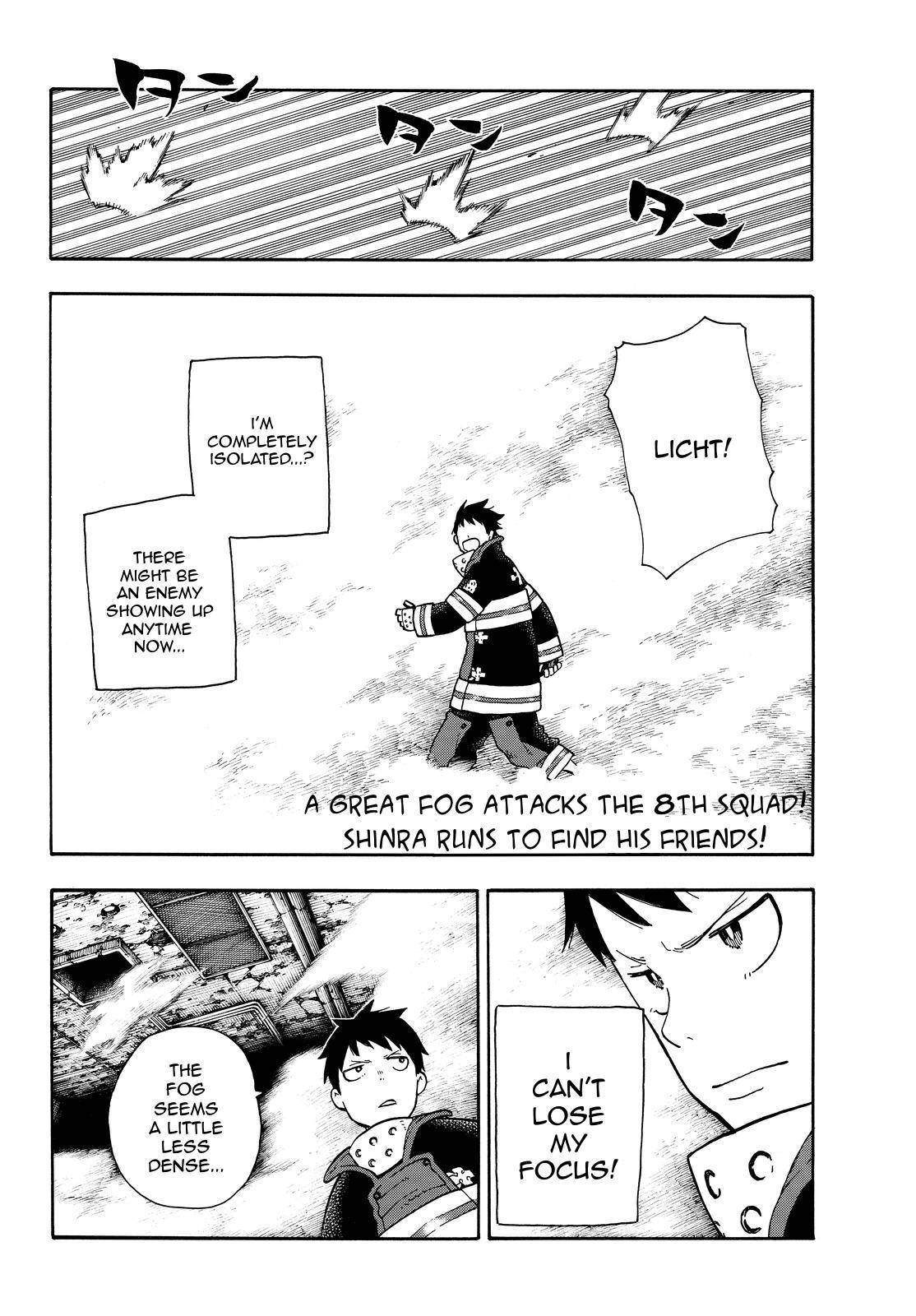 Enen no Shouboutai Chapter 72 page 2 - Chapter 72: Where the Bullet Goes
