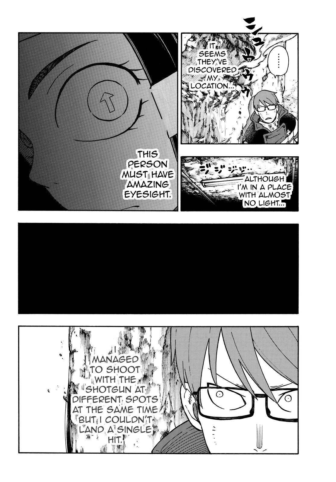 Enen no Shouboutai Chapter 72 page 8 - Chapter 72: Where the Bullet Goes