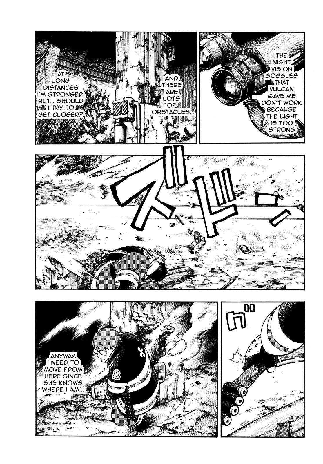 Enen no Shouboutai Chapter 72 page 9 - Chapter 72: Where the Bullet Goes