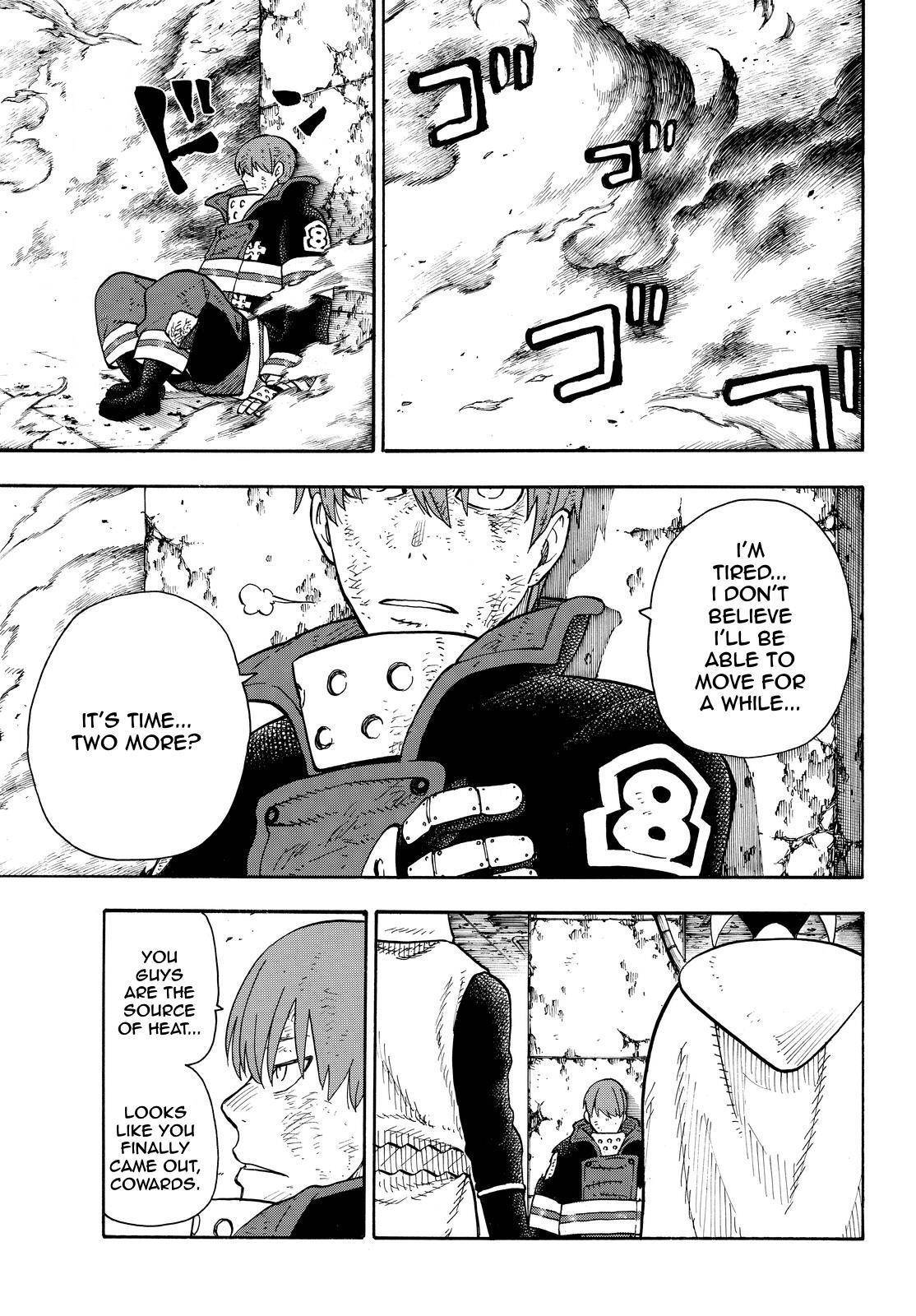 Enen no Shouboutai Chapter 73 page 17 - Chapter 73: Burst with Pride