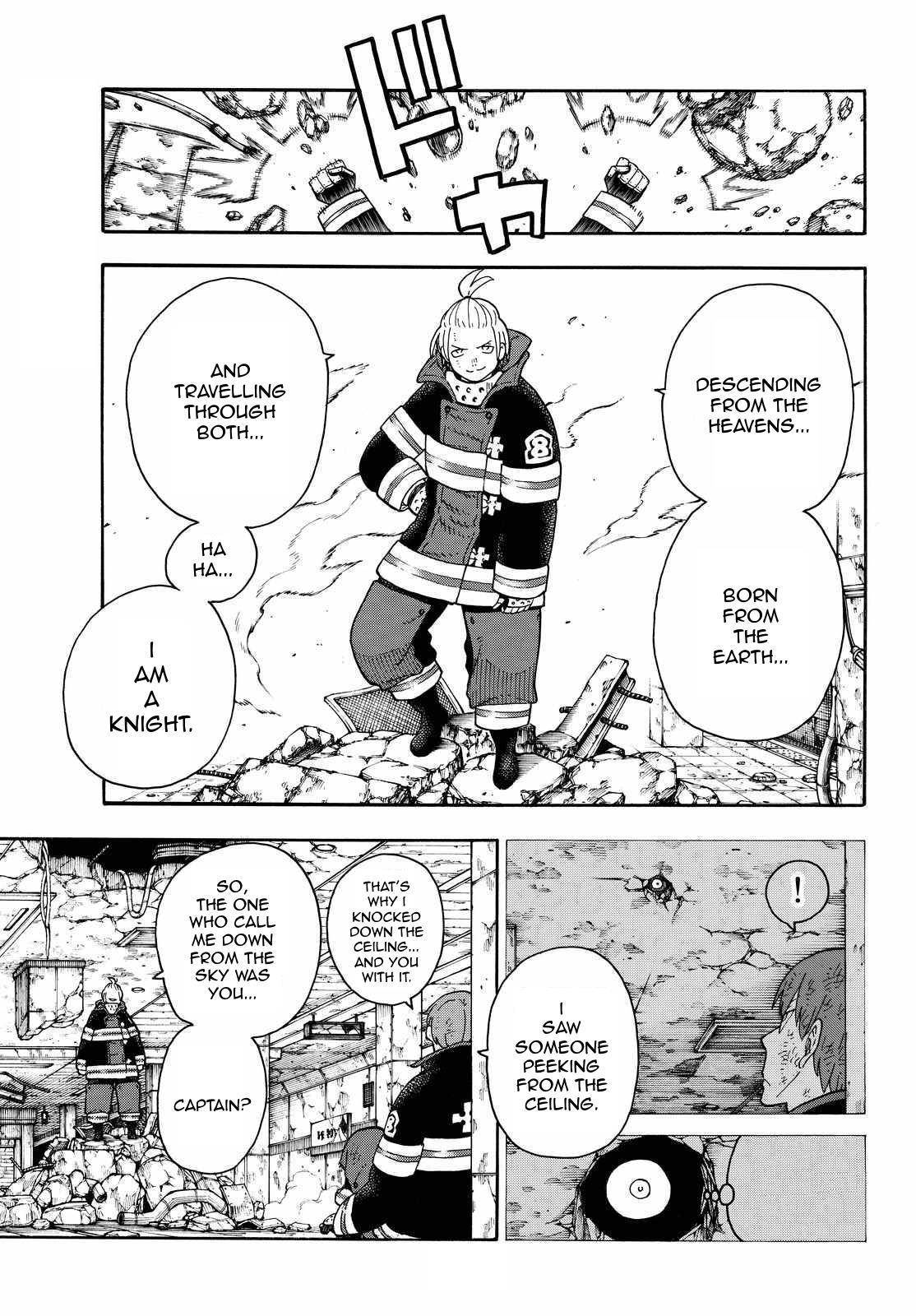 Enen no Shouboutai Chapter 74 page 3 - Chapter 74: Lightning Long Sword