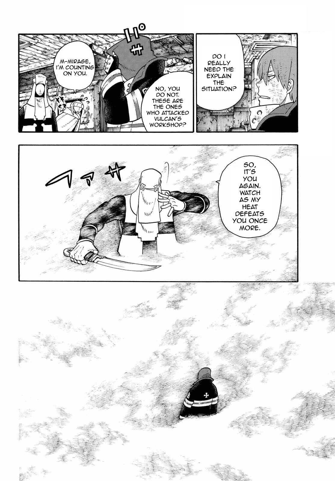 Enen no Shouboutai Chapter 74 page 4 - Chapter 74: Lightning Long Sword