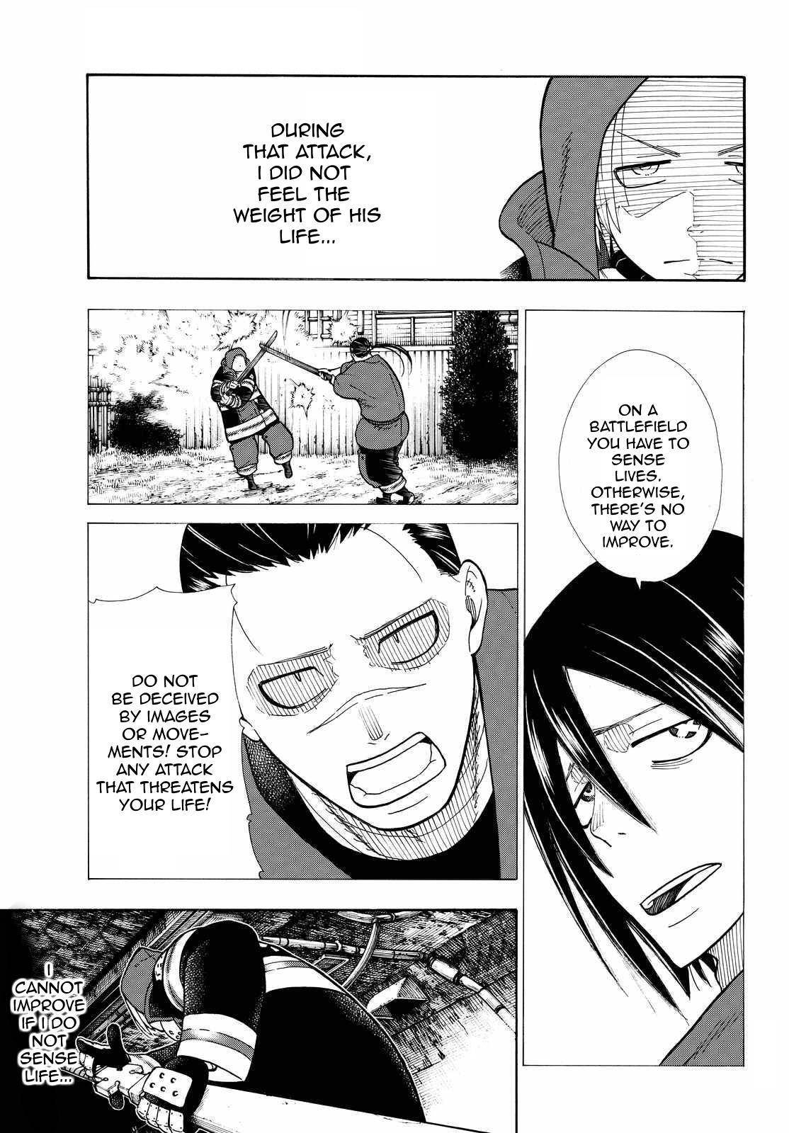 Enen no Shouboutai Chapter 74 page 7 - Chapter 74: Lightning Long Sword