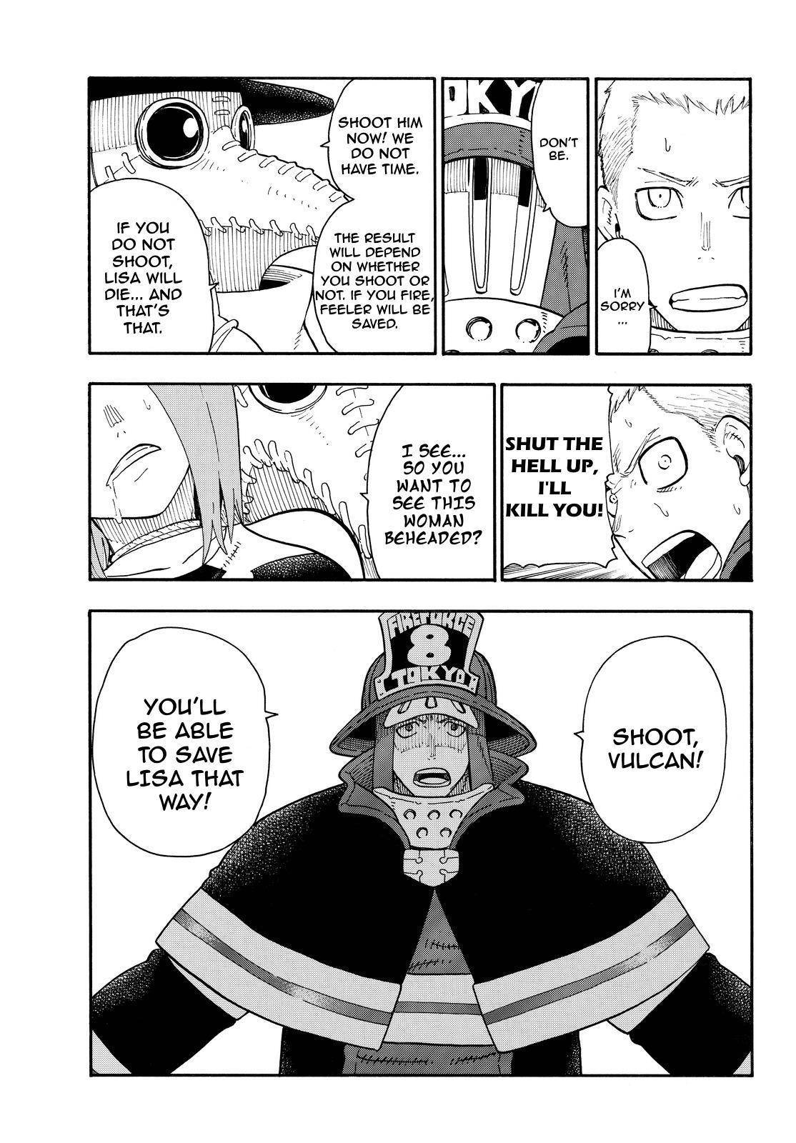 Enen no Shouboutai Chapter 76 page 11 - Chapter 76: Piercing Desire