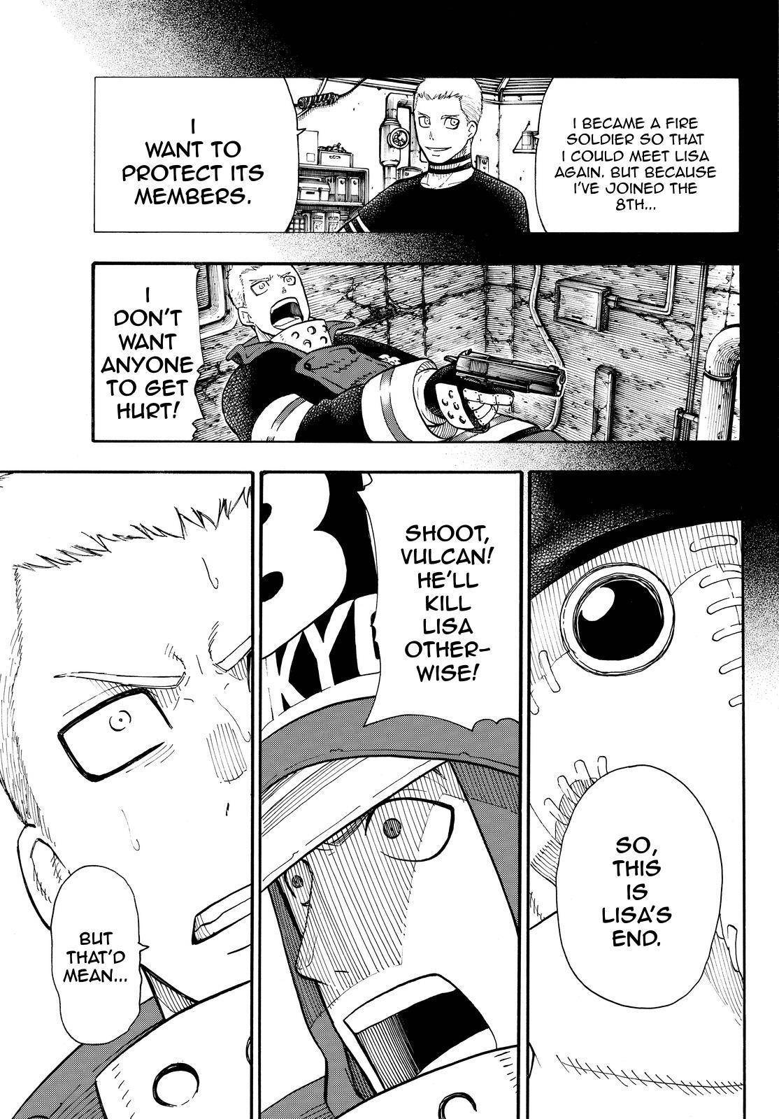 Enen no Shouboutai Chapter 76 page 13 - Chapter 76: Piercing Desire