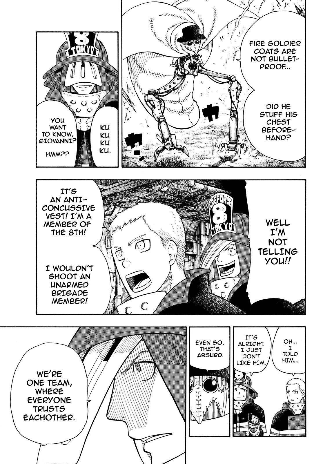 Enen no Shouboutai Chapter 76 page 17 - Chapter 76: Piercing Desire