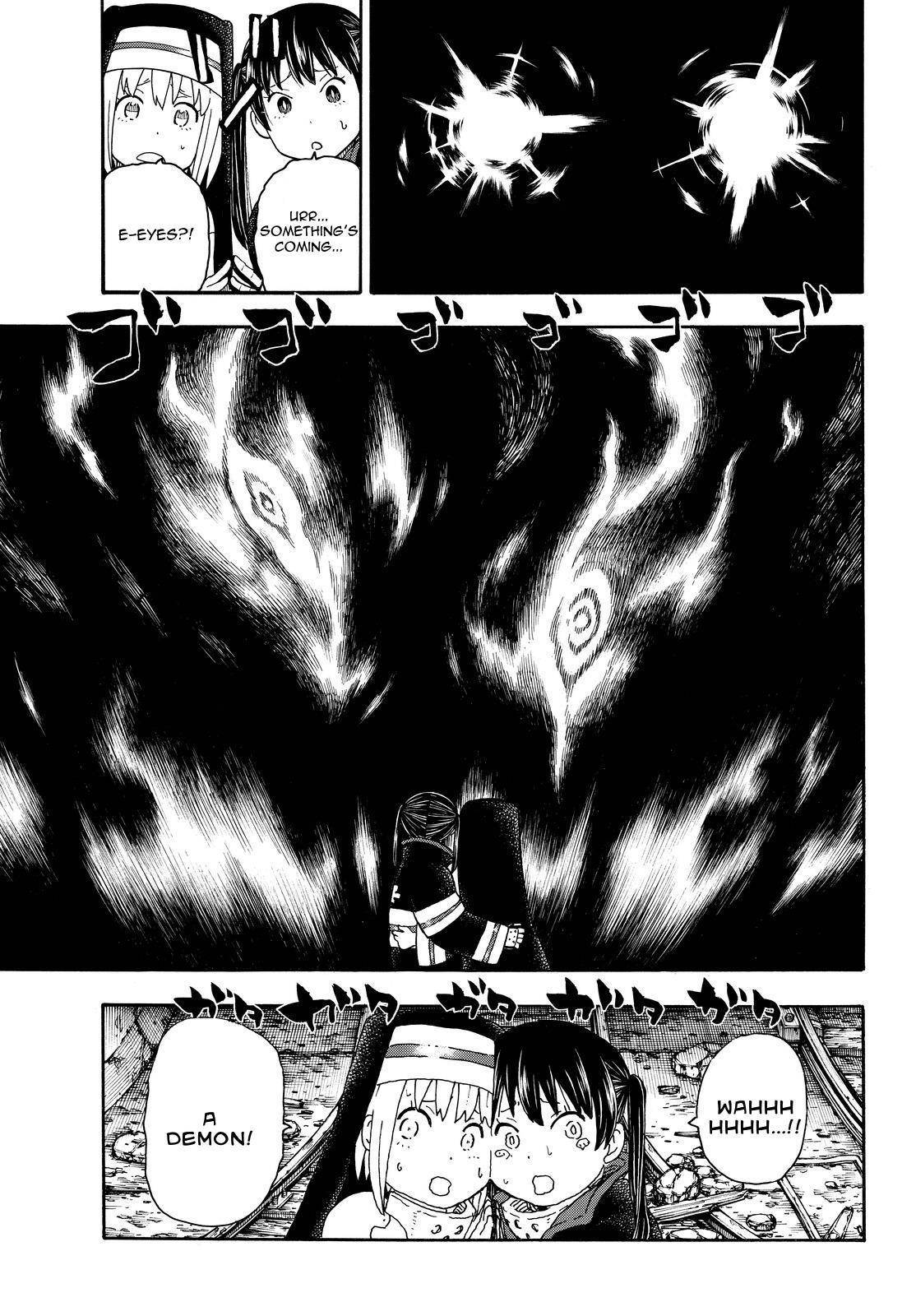 Enen no Shouboutai Chapter 76 page 3 - Chapter 76: Piercing Desire