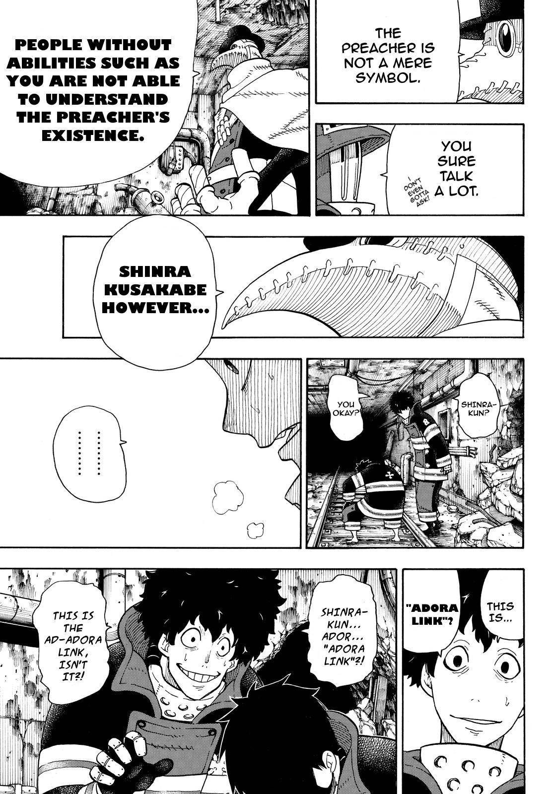 Enen no Shouboutai Chapter 77 page 9 - Chapter 77: Connected