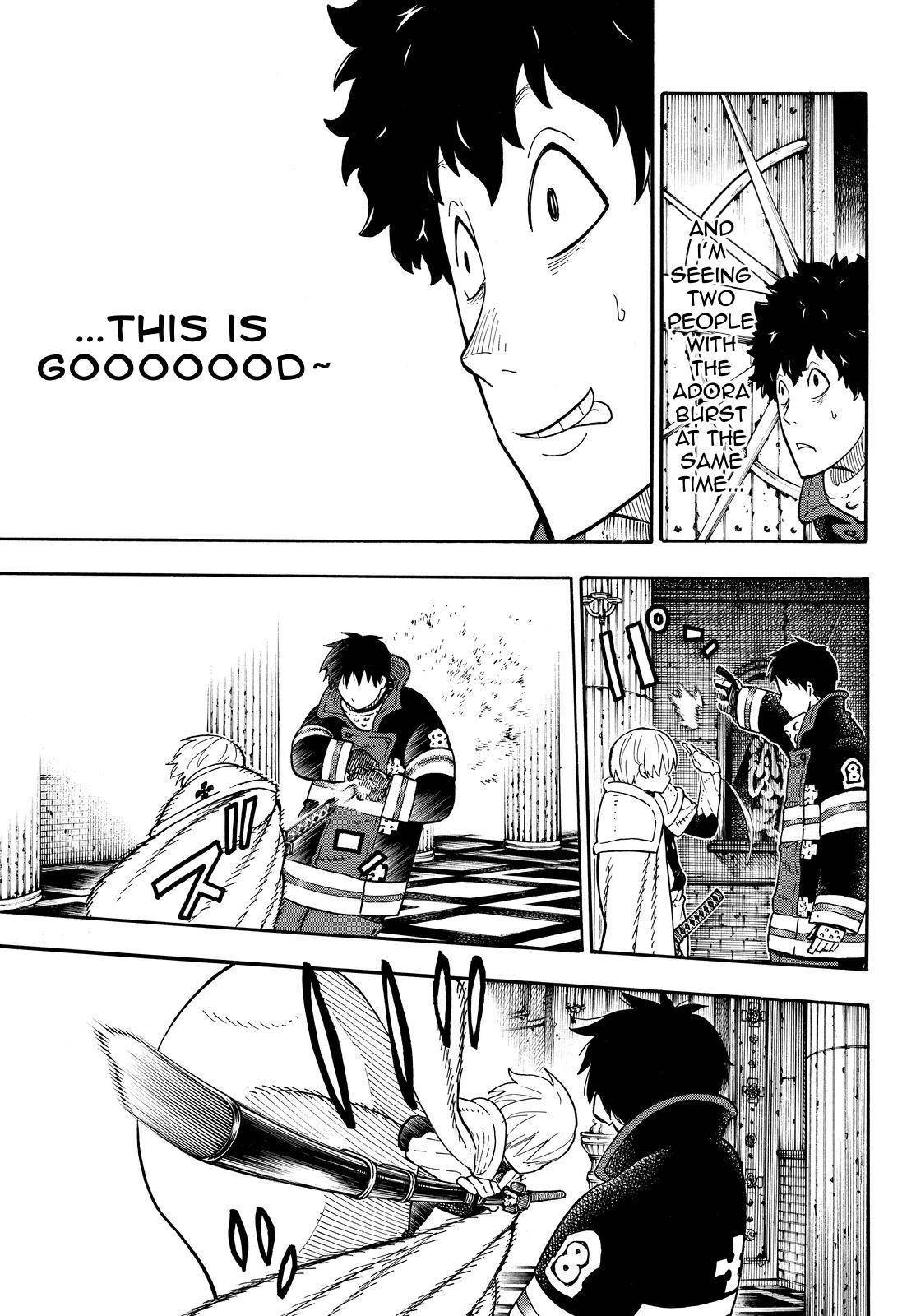 Enen no Shouboutai Chapter 78 page 11 - Chapter 78: Elder Brother and Younger Brother