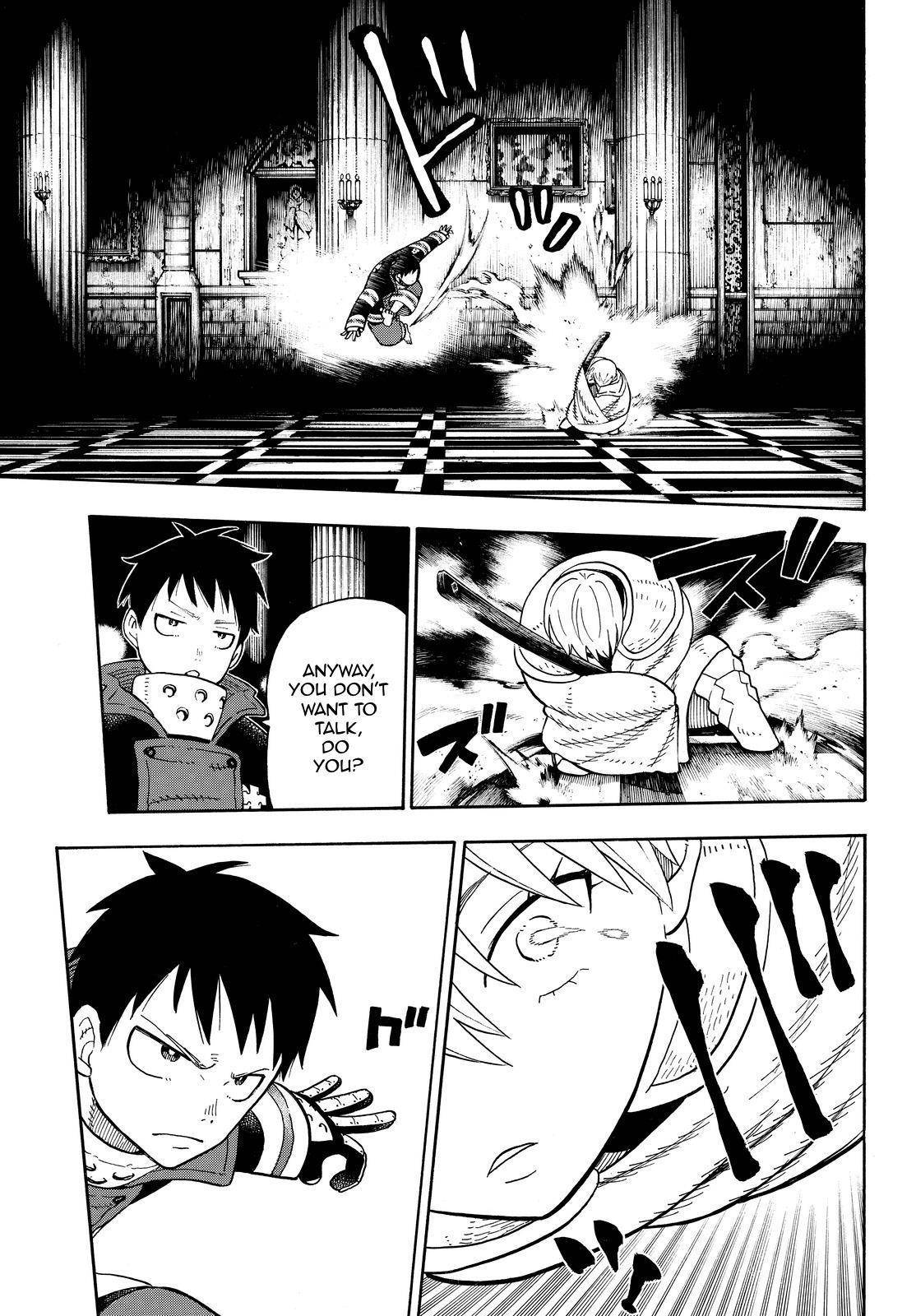 Enen no Shouboutai Chapter 78 page 13 - Chapter 78: Elder Brother and Younger Brother