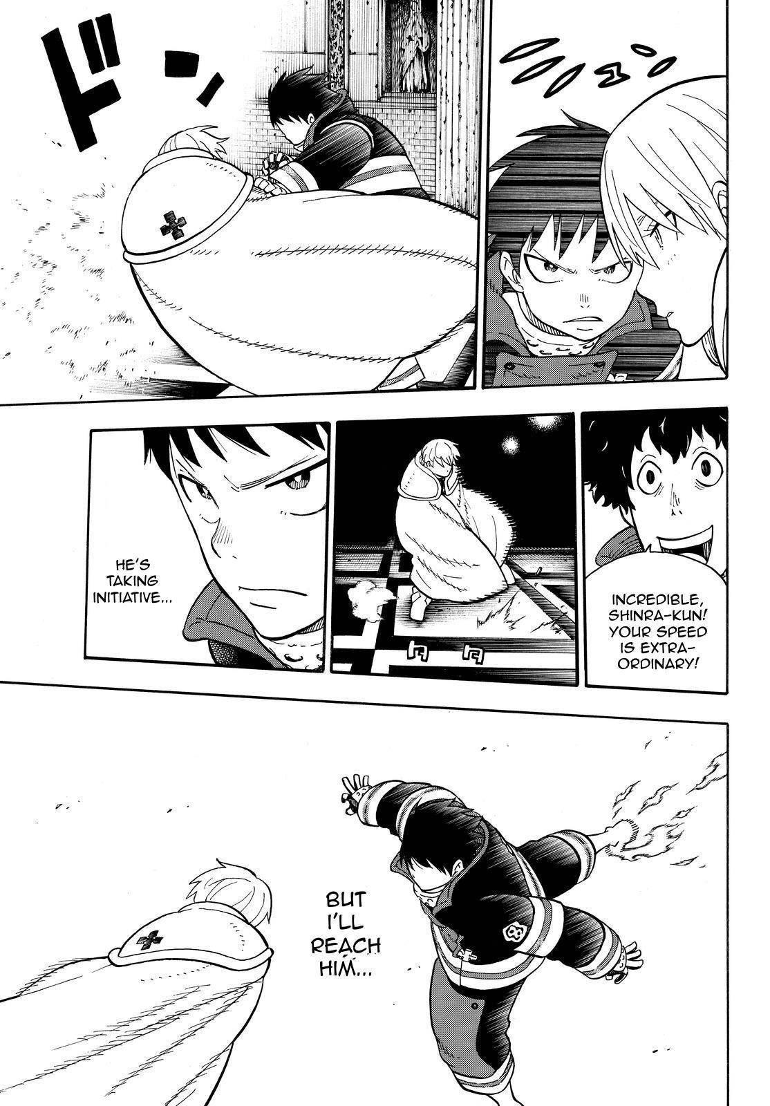 Enen no Shouboutai Chapter 78 page 15 - Chapter 78: Elder Brother and Younger Brother