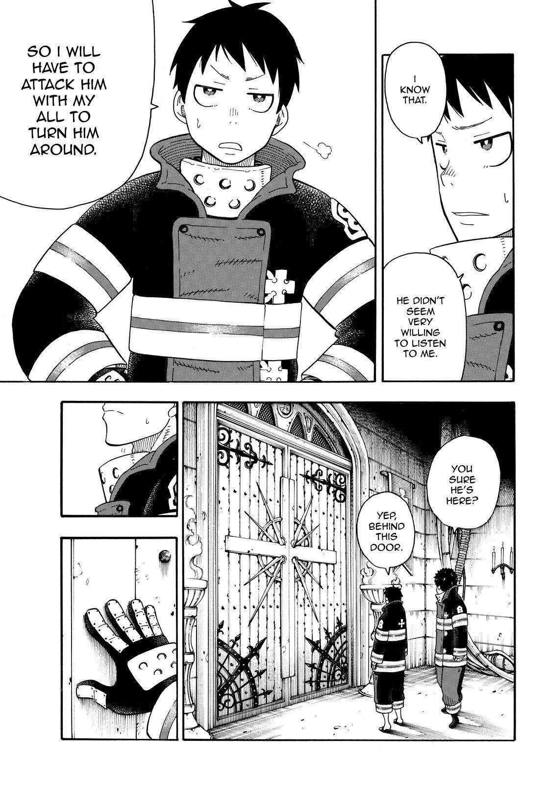Enen no Shouboutai Chapter 78 page 7 - Chapter 78: Elder Brother and Younger Brother
