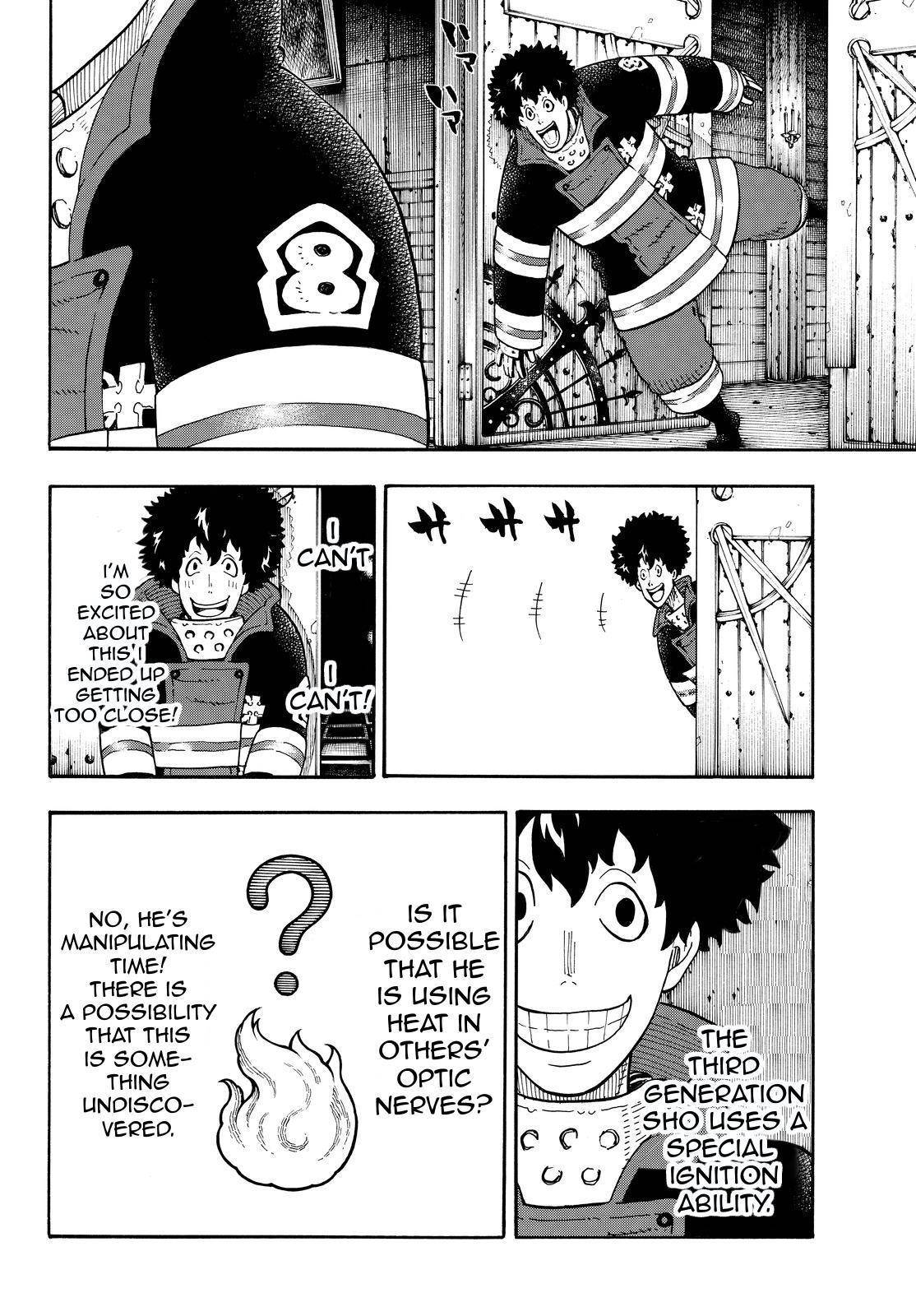 Enen no Shouboutai Chapter 79 page 11 - Chapter 79: Before the Fight to Death