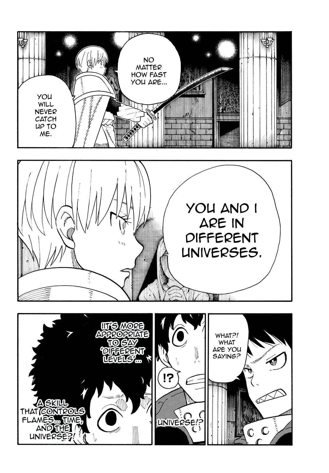 Enen no Shouboutai Chapter 79 page 13 - Chapter 79: Before the Fight to Death