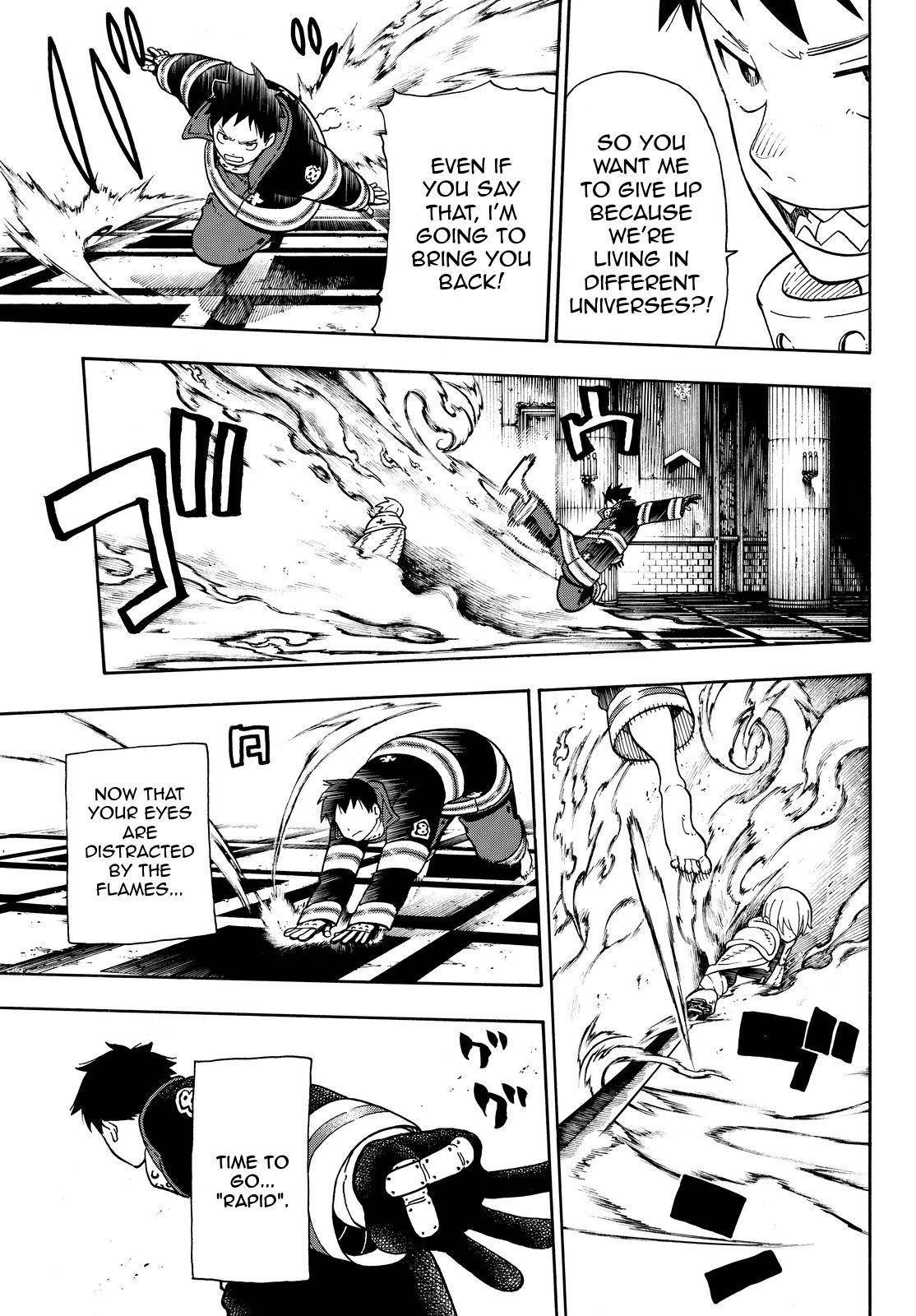 Enen no Shouboutai Chapter 79 page 14 - Chapter 79: Before the Fight to Death