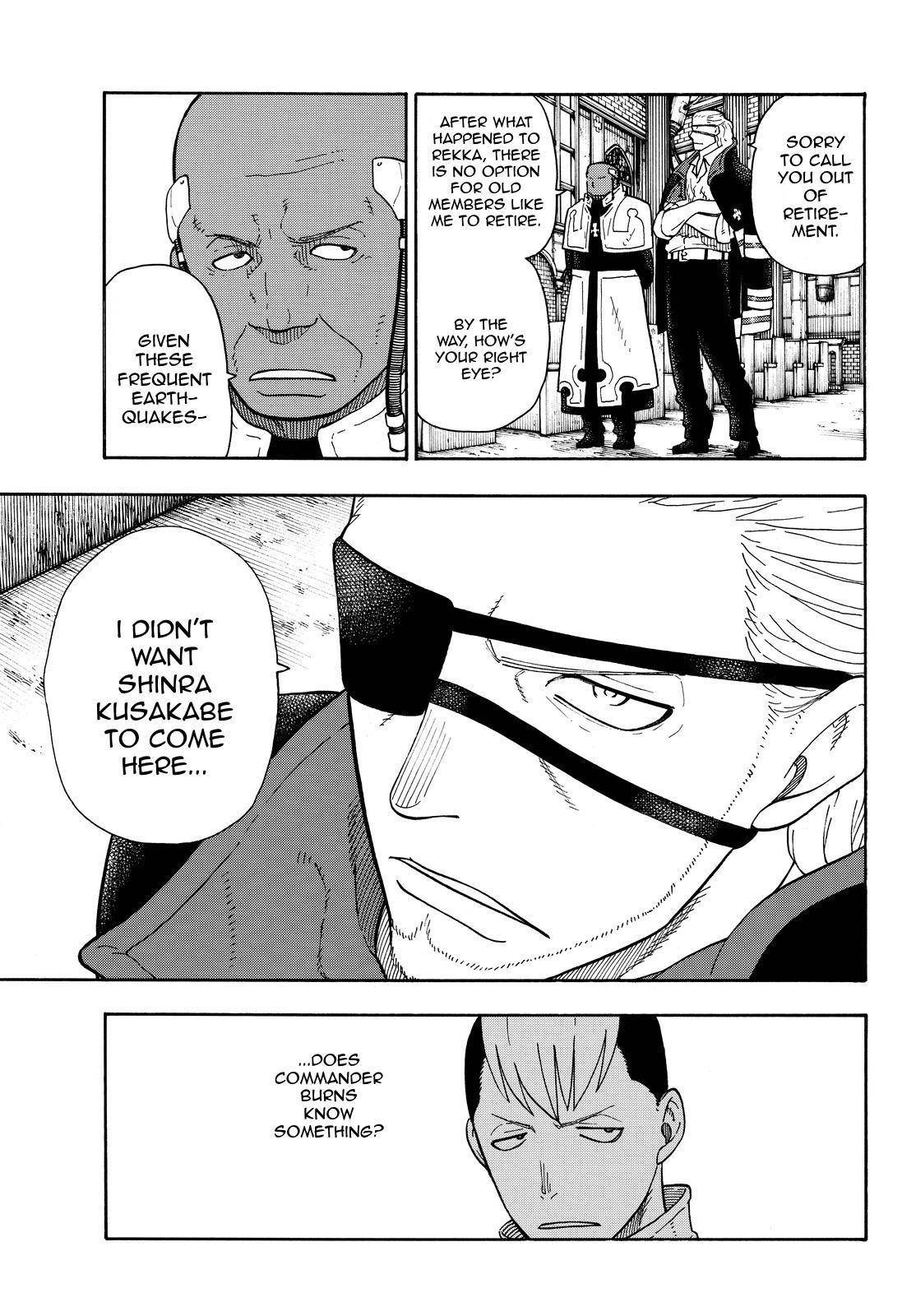 Enen no Shouboutai Chapter 79 page 6 - Chapter 79: Before the Fight to Death