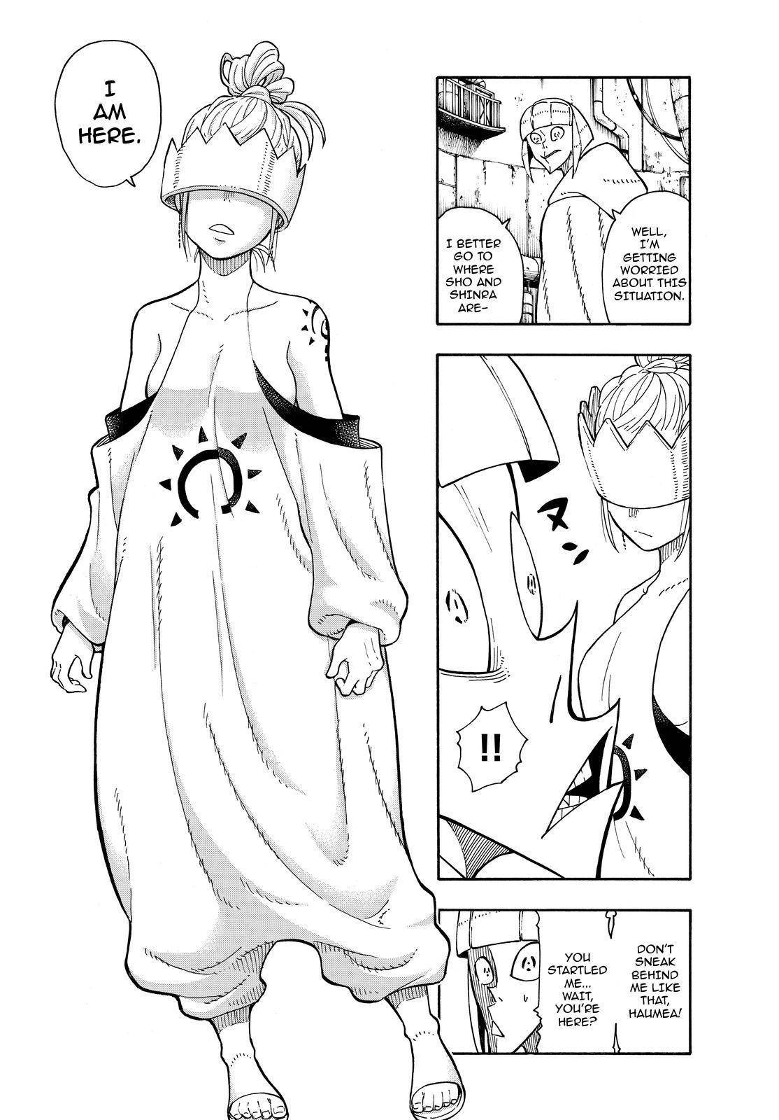 Enen no Shouboutai Chapter 79 page 7 - Chapter 79: Before the Fight to Death