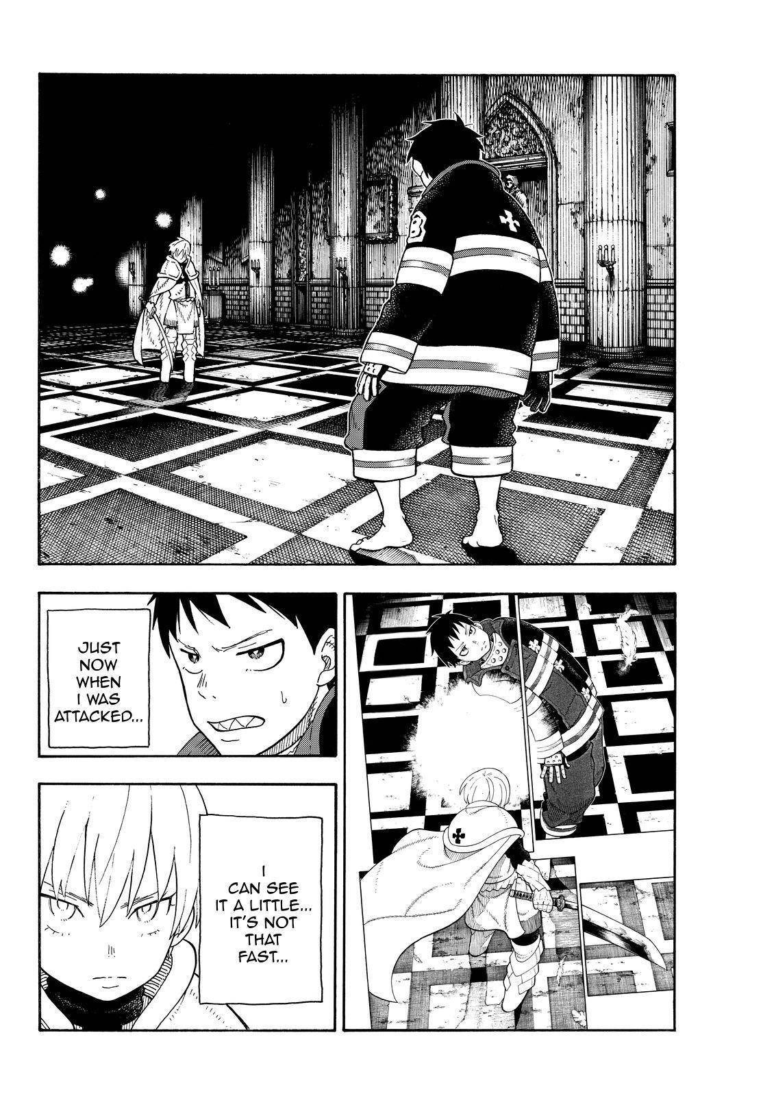 Enen no Shouboutai Chapter 79 page 9 - Chapter 79: Before the Fight to Death