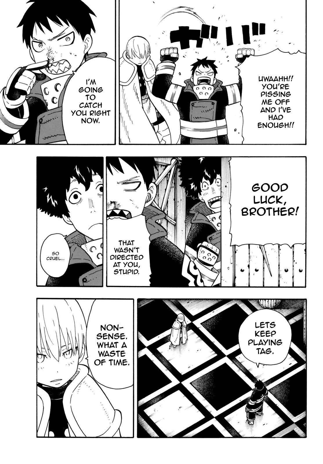 Enen no Shouboutai Chapter 80 page 15 - Chapter 80: Sho's Ability