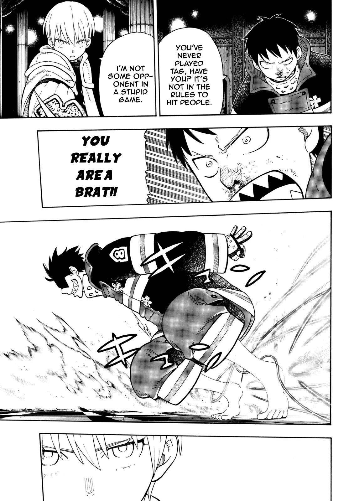 Enen no Shouboutai Chapter 80 page 17 - Chapter 80: Sho's Ability