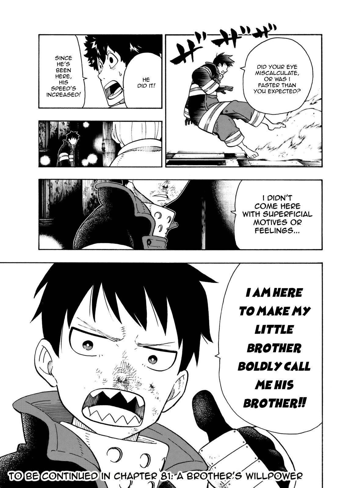 Enen no Shouboutai Chapter 80 page 19 - Chapter 80: Sho's Ability