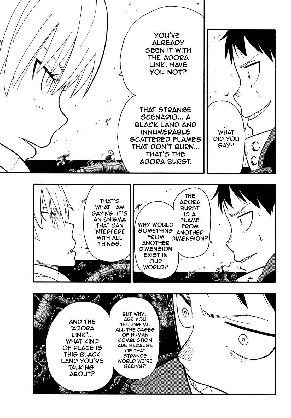 Enen no Shouboutai Chapter 80 page 3 - Chapter 80: Sho's Ability