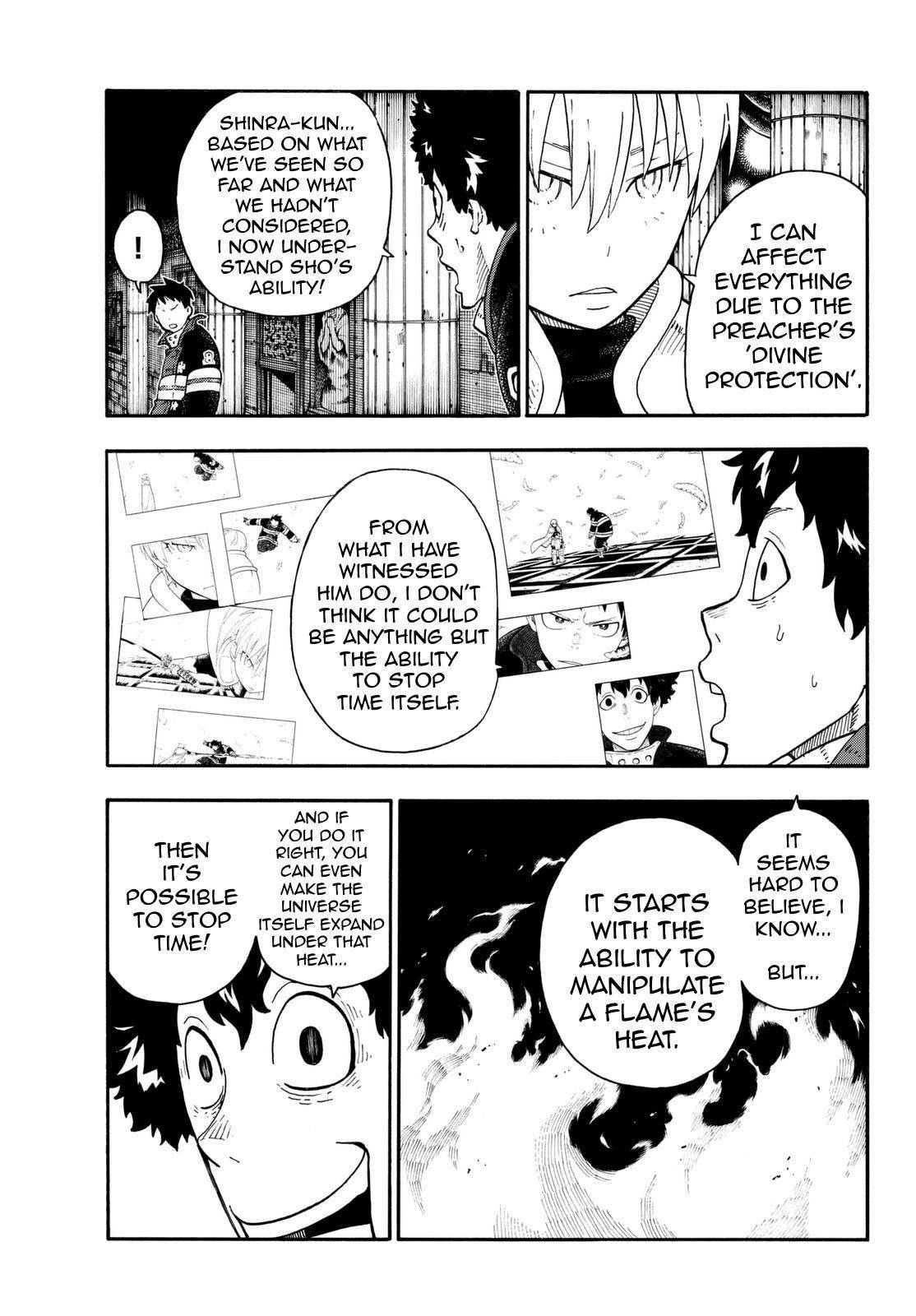 Enen no Shouboutai Chapter 80 page 7 - Chapter 80: Sho's Ability