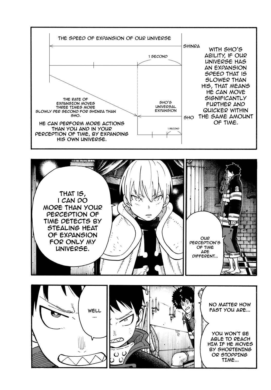 Enen no Shouboutai Chapter 80 page 9 - Chapter 80: Sho's Ability