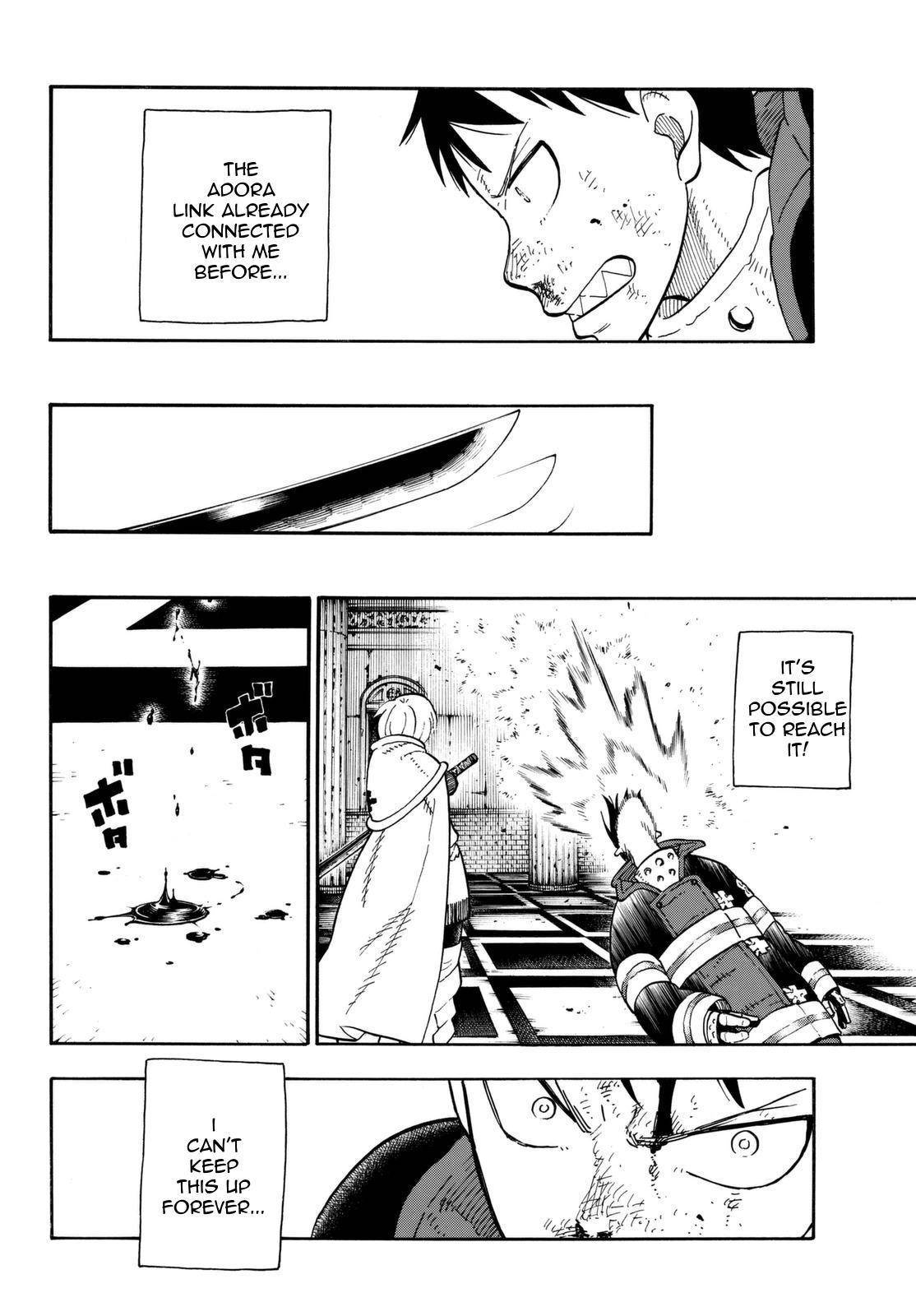 Enen no Shouboutai Chapter 81 page 6 - Chapter 81: A Brother's Willpower